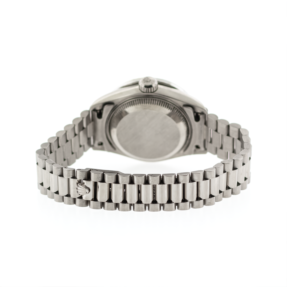 Rolex Datejust Rolex watch, Oystersteel, White Gold, Diamonds, Classic Size - Gorchic - $109.99