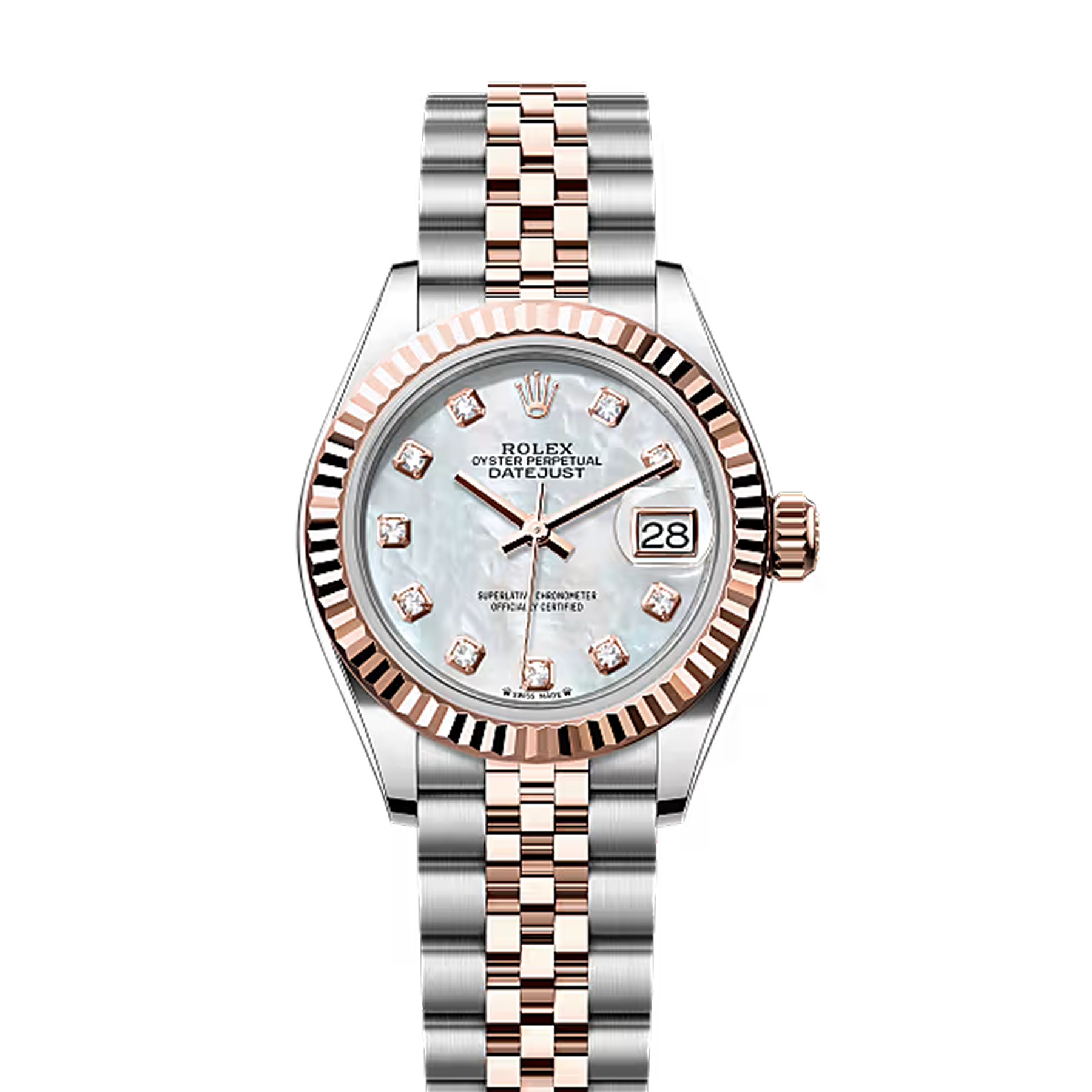 Rolex Datejust Rolex watch, Oystersteel, Rose Gold,Classic Size - Gorchic - $130.99