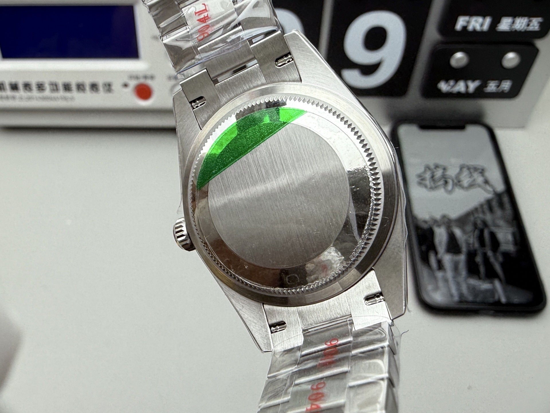 Rolex Datejust Rolex watch, Oystersteel, White Gold, Diamonds, Classic Size - Gorchic - $109.99