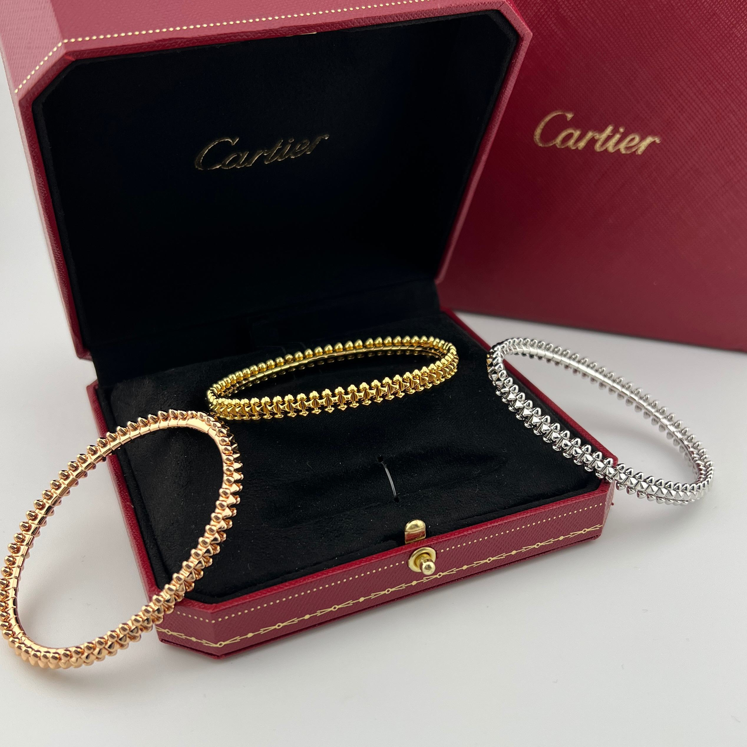 Cartie Clash de Cartyer bracelet, Yellow gold, Medium model - Gorchic - $48.99