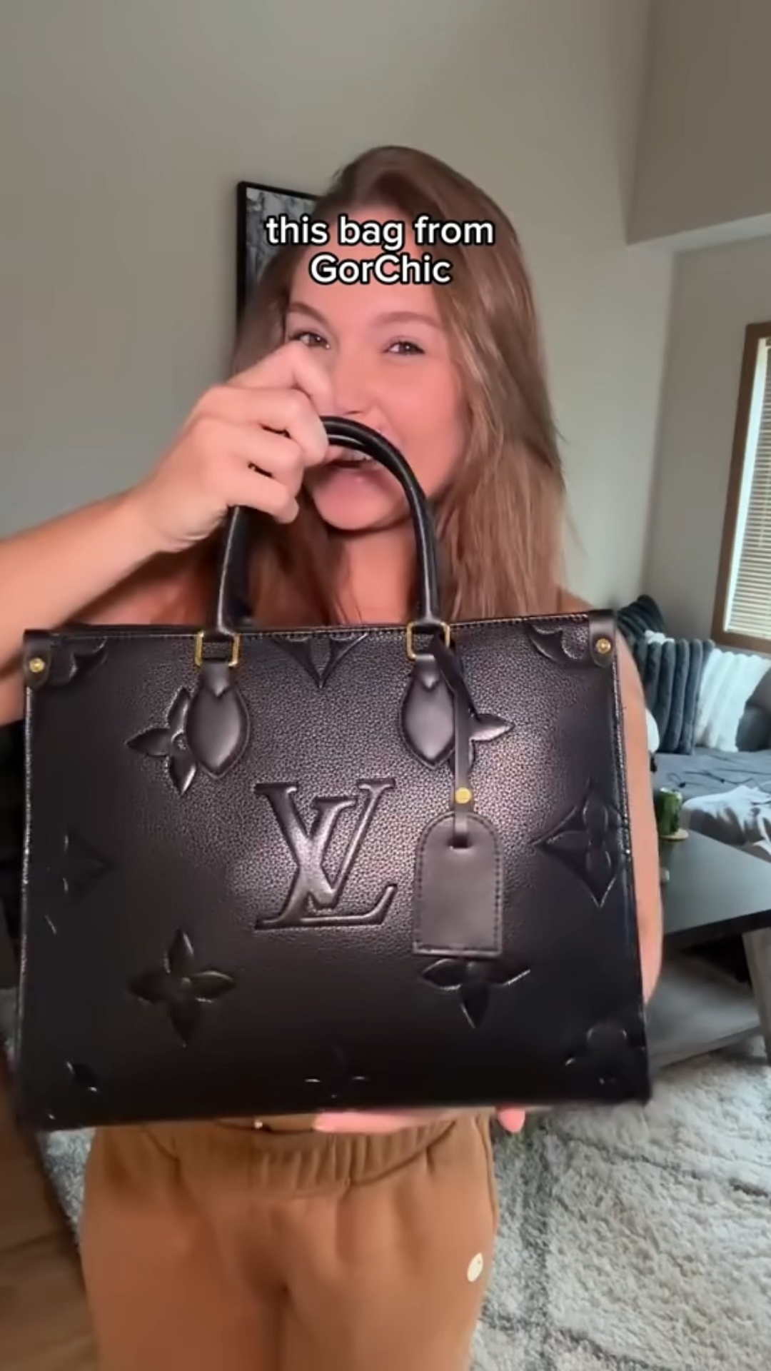 Designer Monogram Canvas Onthego MM - Bag - Gorchic - $114.99