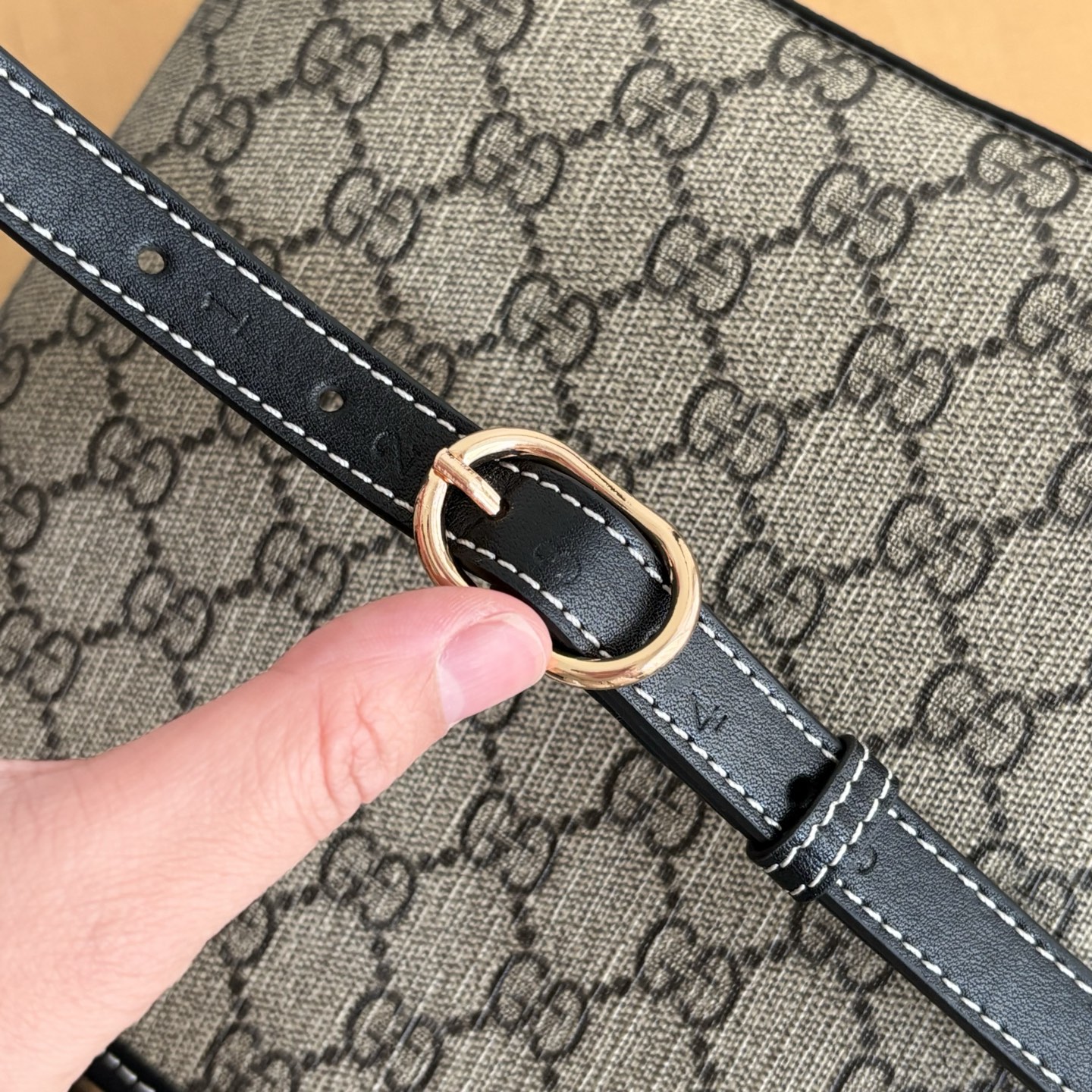 Double-G GG Emblem Bucket Bag - Black - Gorchic - $120.99