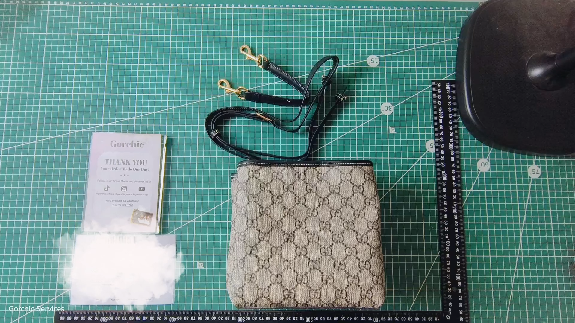 Double-G GG Emblem Bucket Bag - Black - Gorchic - $120.99