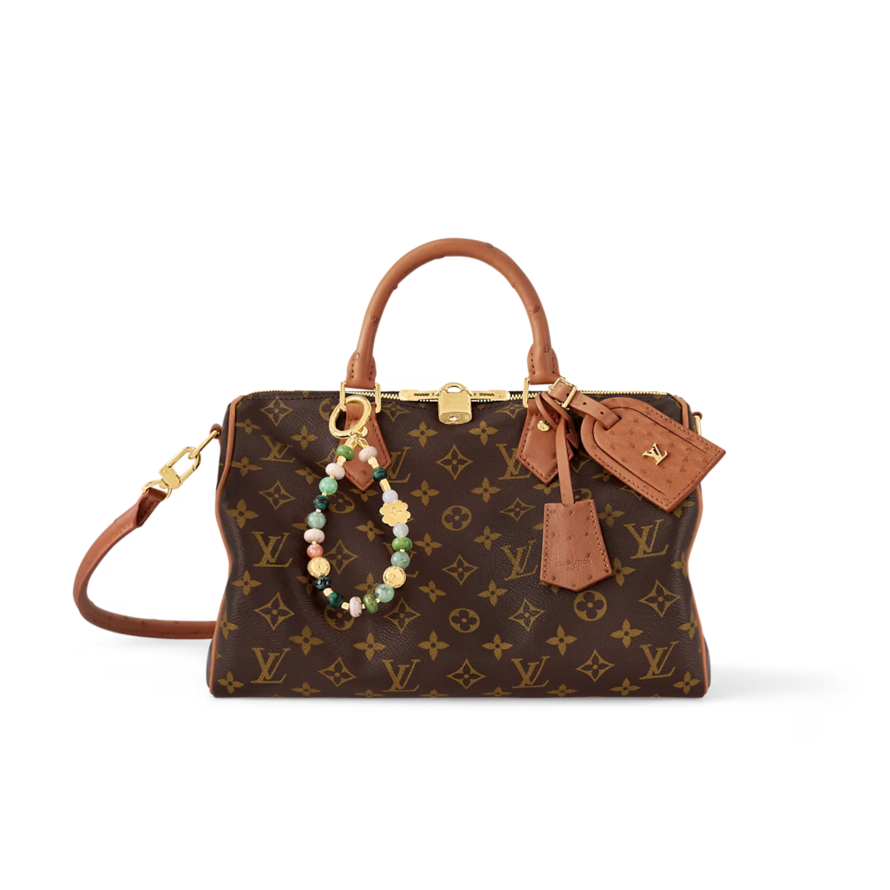 Designer Monogram Speedy Soft 30 Boho Khaki Handbag - Gorchic - $144.99