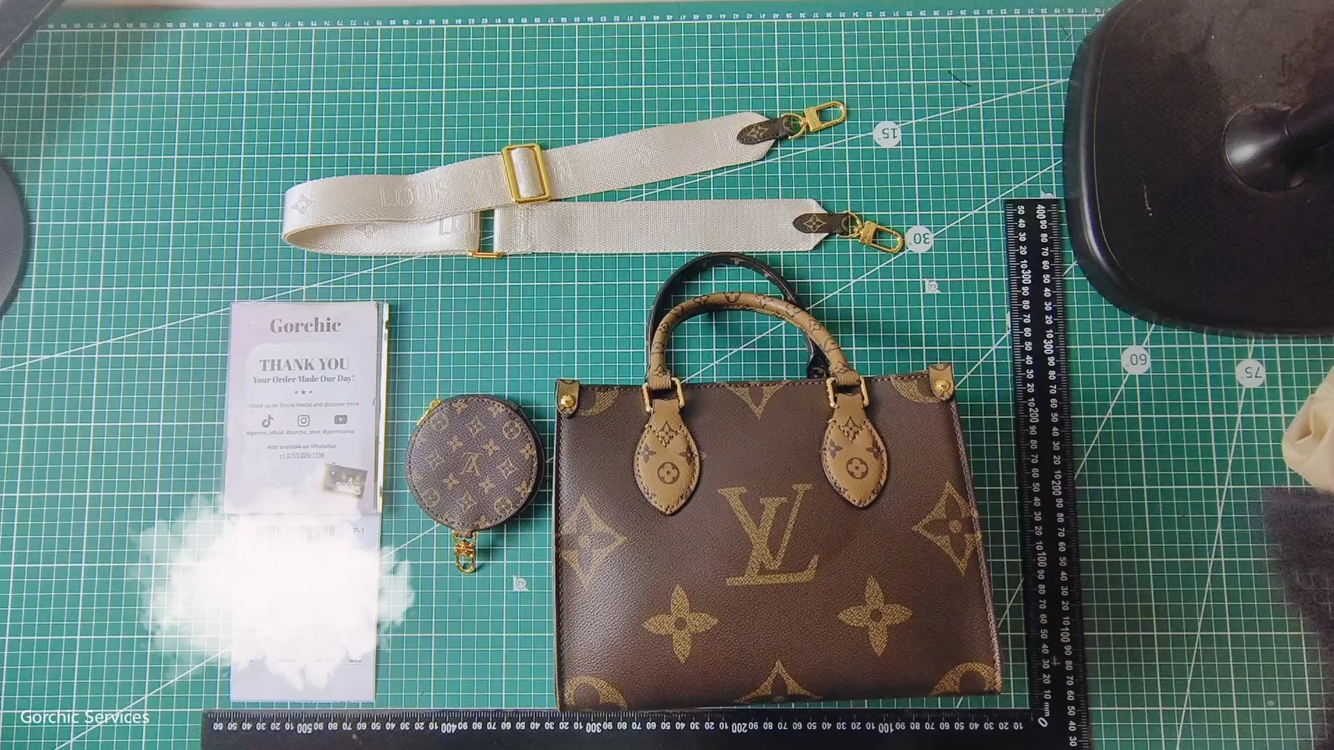 Designer Monogram Onthego Monogram Casual Style Tote - Bag - Gorchic - $114.99