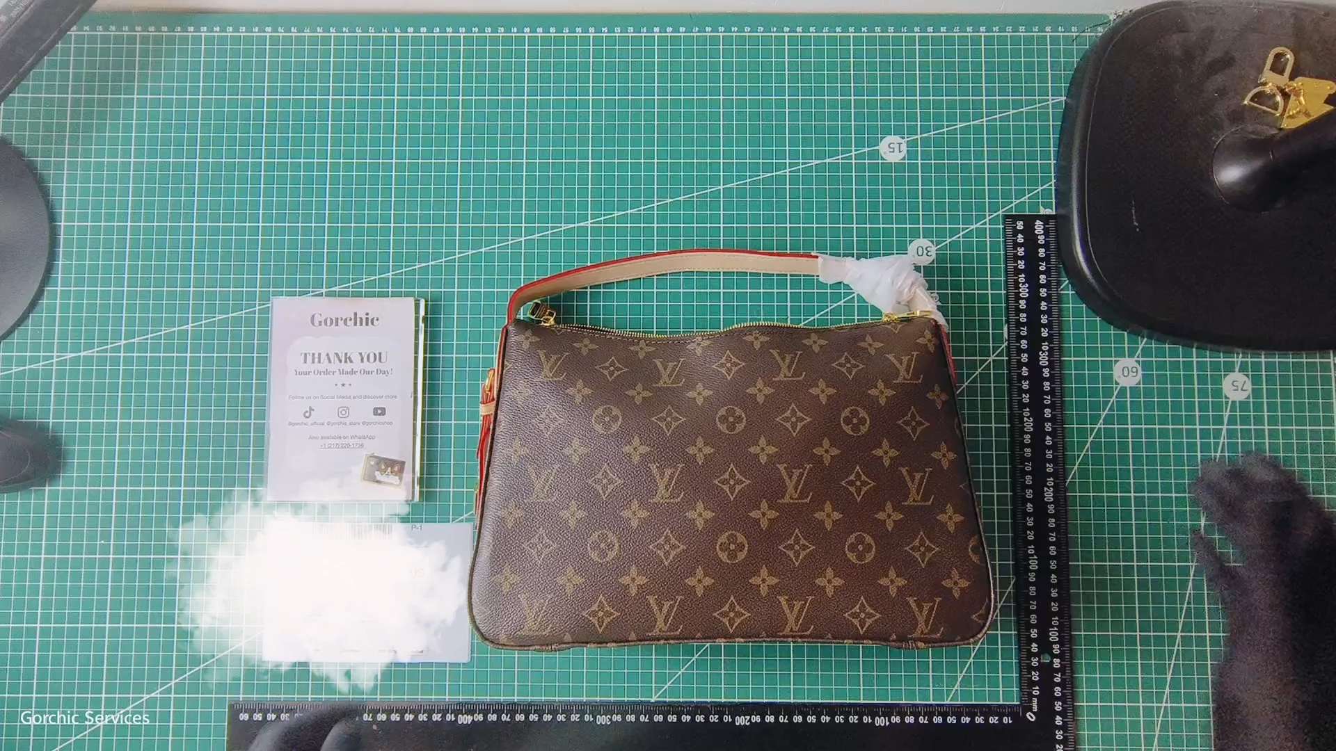 Designer Monogram Slouchy - Bag - Gorchic - $125.99