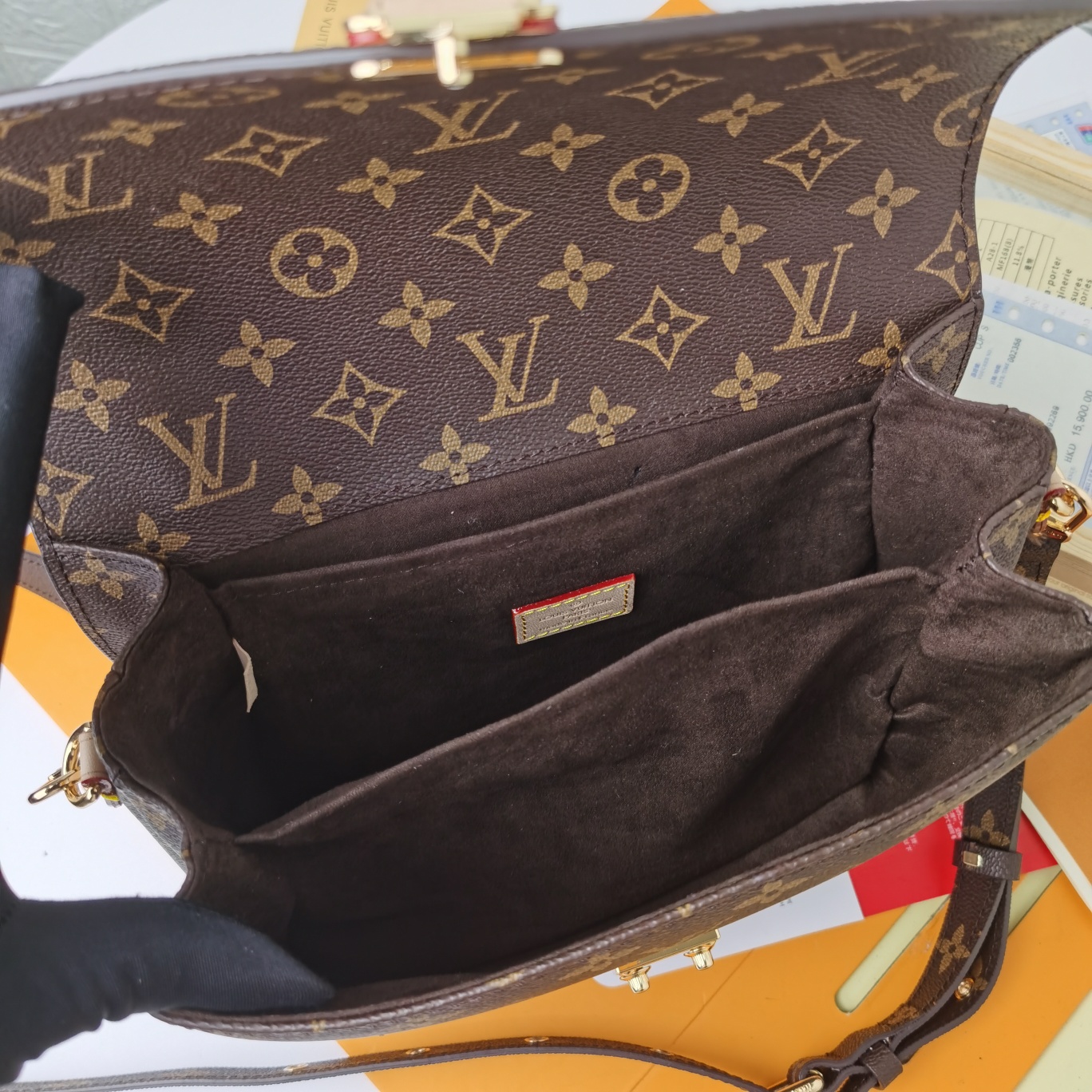 Designer Monogram Metis Pochette Monogram Brown - Crossbody Bag - Gorchic - $117.99