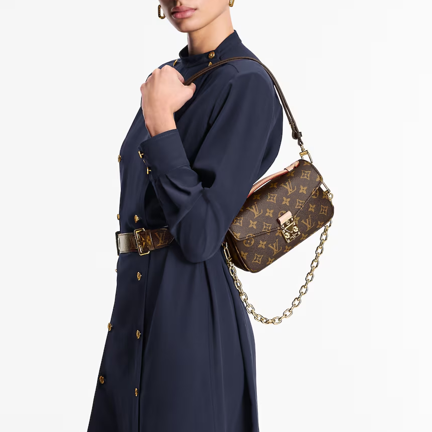 Designer Monogram Pochette Metis East West - Bag - Gorchic - $118.99