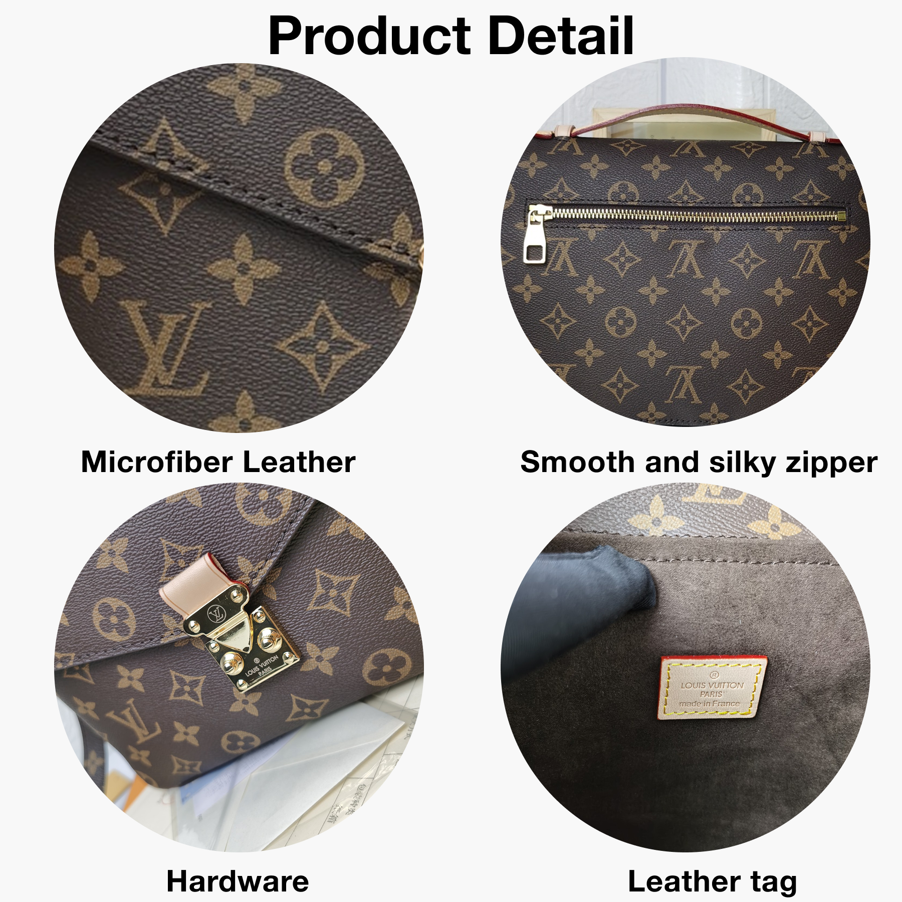 Designer Monogram Metis Pochette Monogram Brown - Crossbody Bag - Gorchic - $117.99