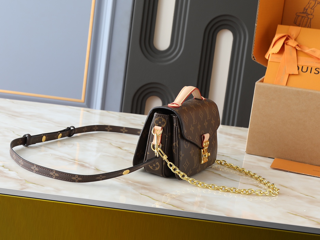 Designer Monogram Pochette Metis East West - Bag - Gorchic - $118.99