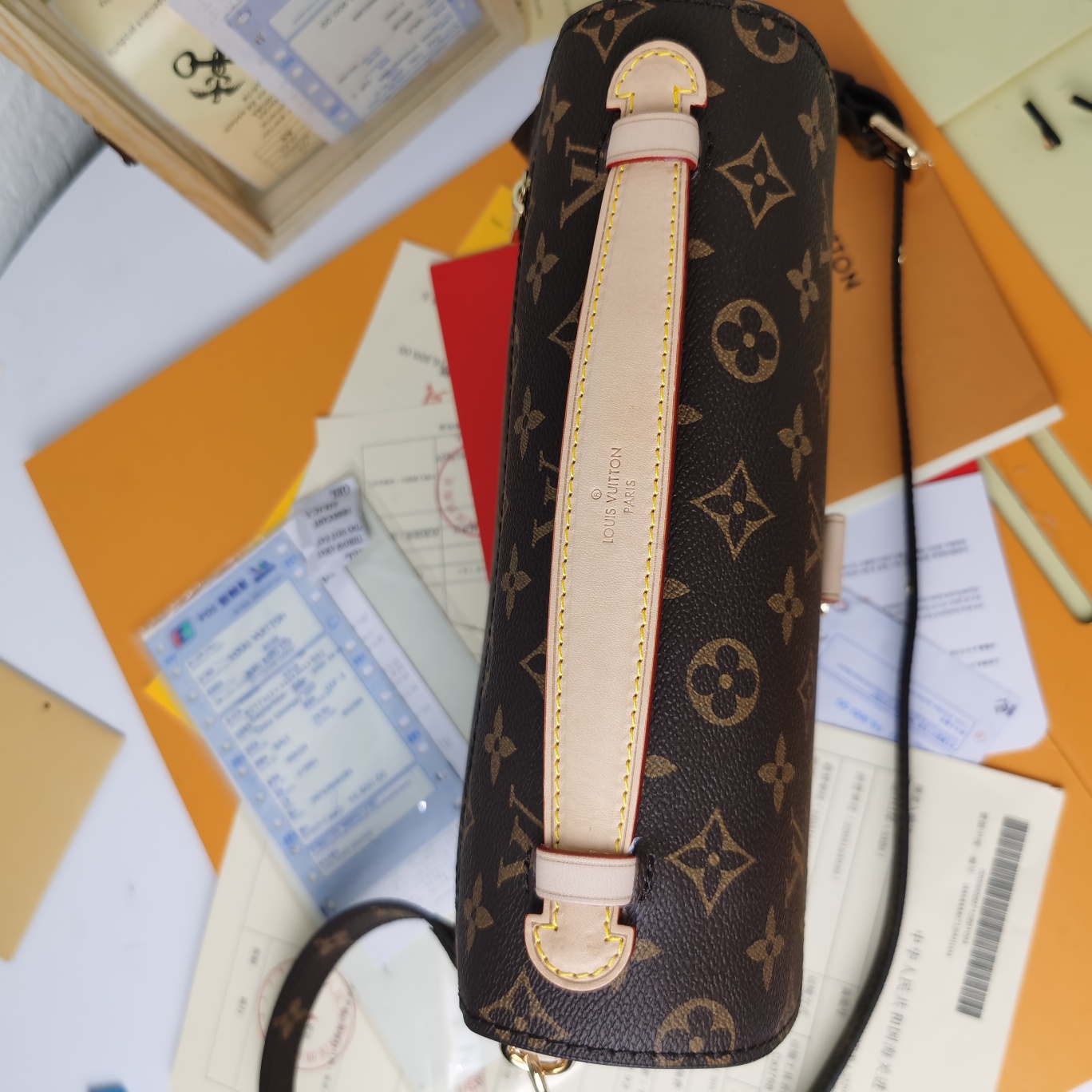 Designer Monogram Metis Pochette Monogram Brown - Crossbody Bag - Gorchic - $117.99