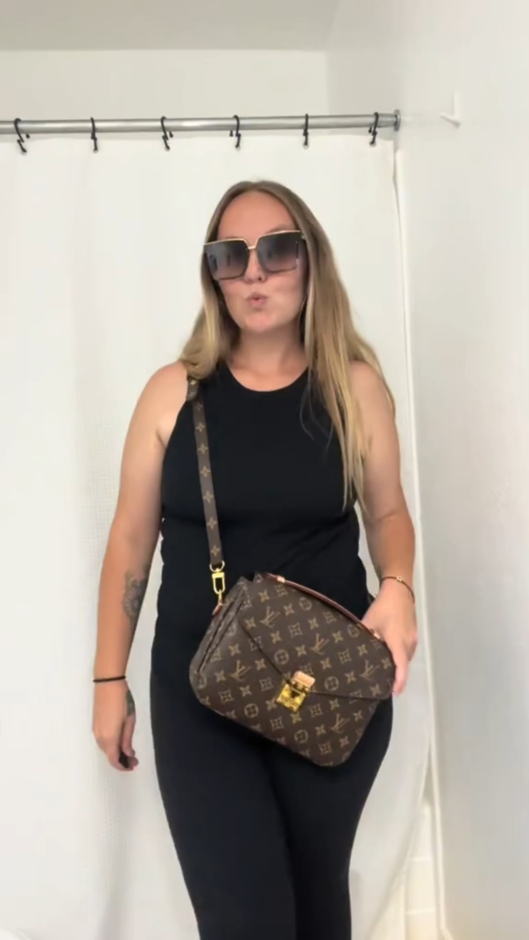 Designer Monogram Metis Pochette Monogram Brown - Crossbody Bag - Gorchic - $117.99