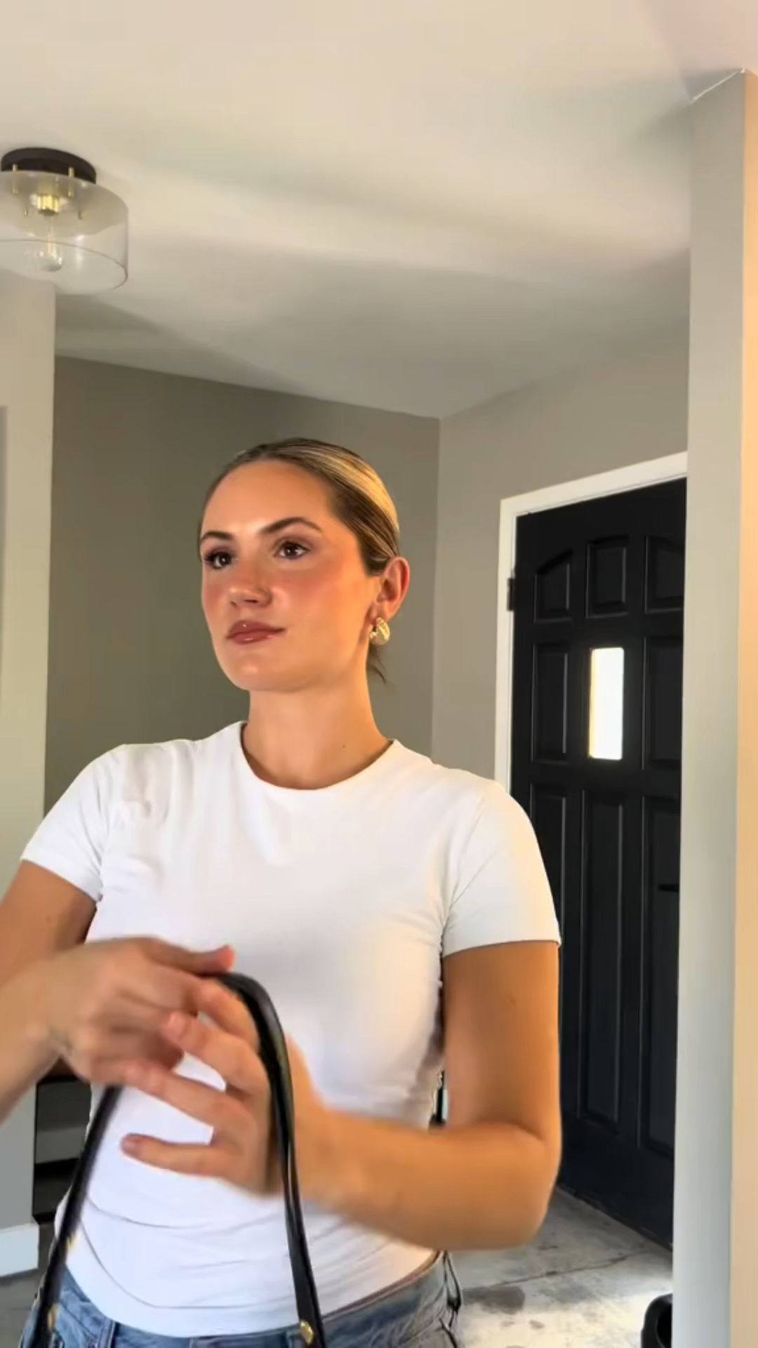 Designer Monogram Multi Pochette Accessoires Crossbody Black Bag - Gorchic - $108.99