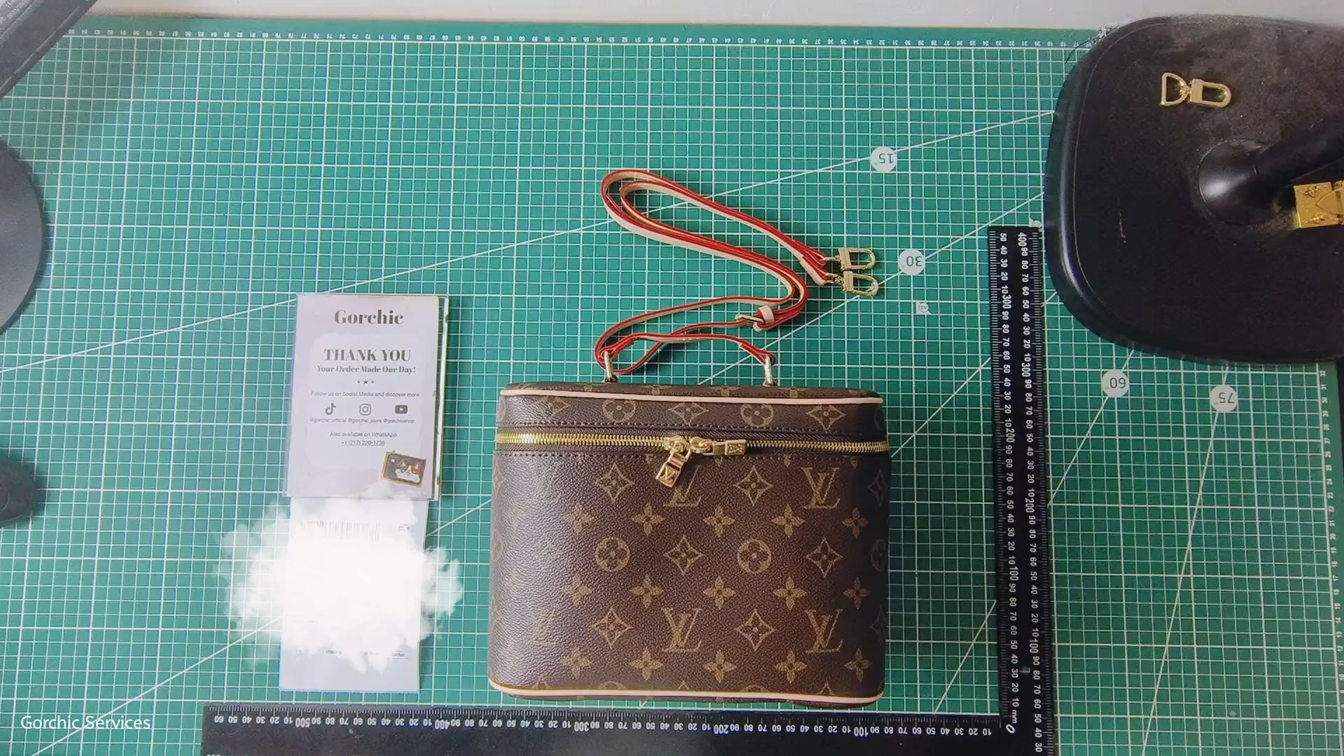 Designer Monogram Monogram Nice BB Brown - Bag - Gorchic - $132.99