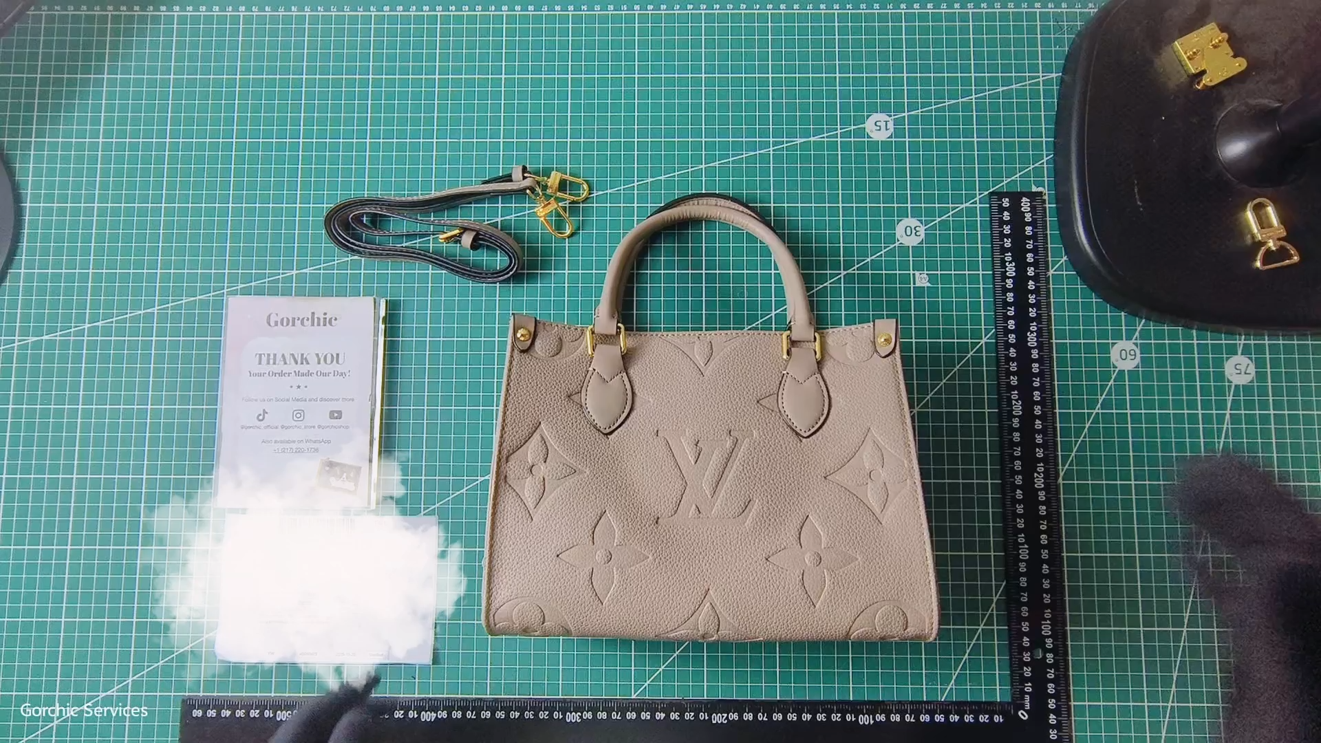 Designer Monogram Canvas Onthego Bag - Gorchic - $114.99