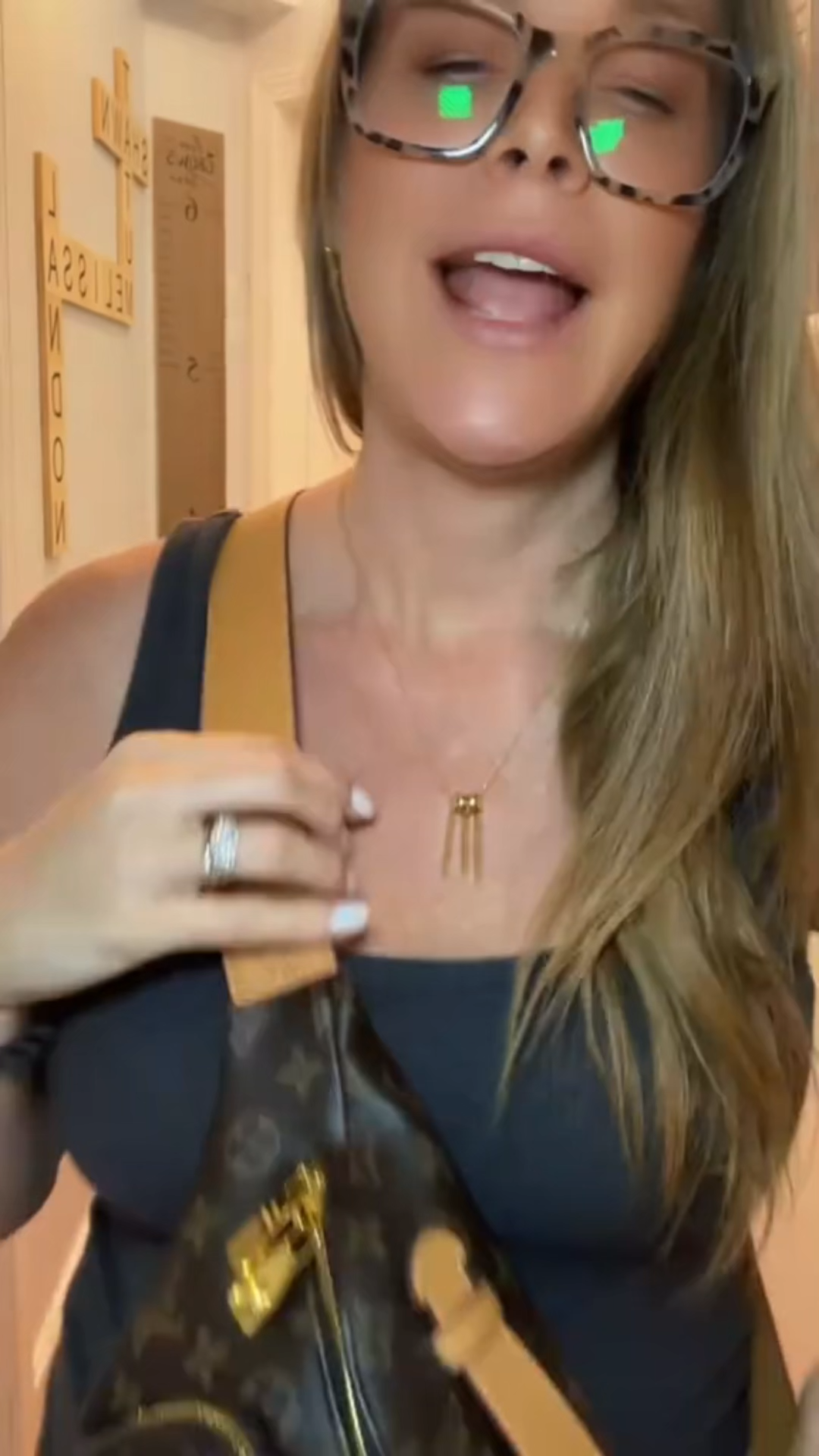 Designer Monogram Rush Bumbag Monogram Dust canvas - Bag - Gorchic - $129.99