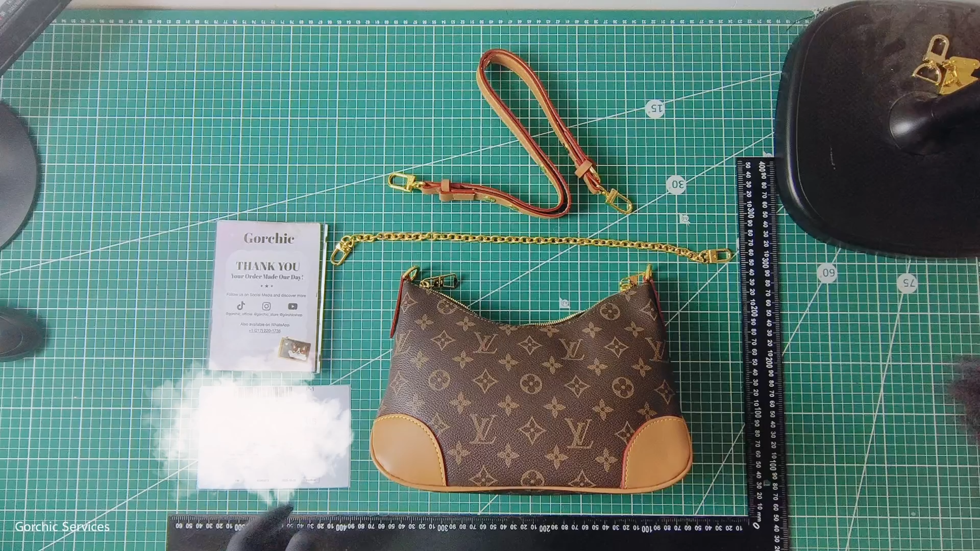 Designer Monogram Boulogne NM - Bag - Gorchic - $121.99