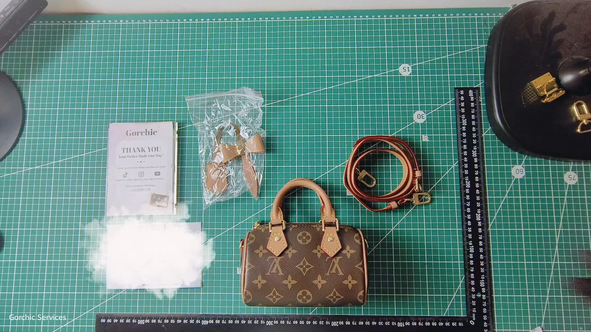 Designer Monogram x Murakami  x TM Nano Speedy Bag - Gorchic - $109.99