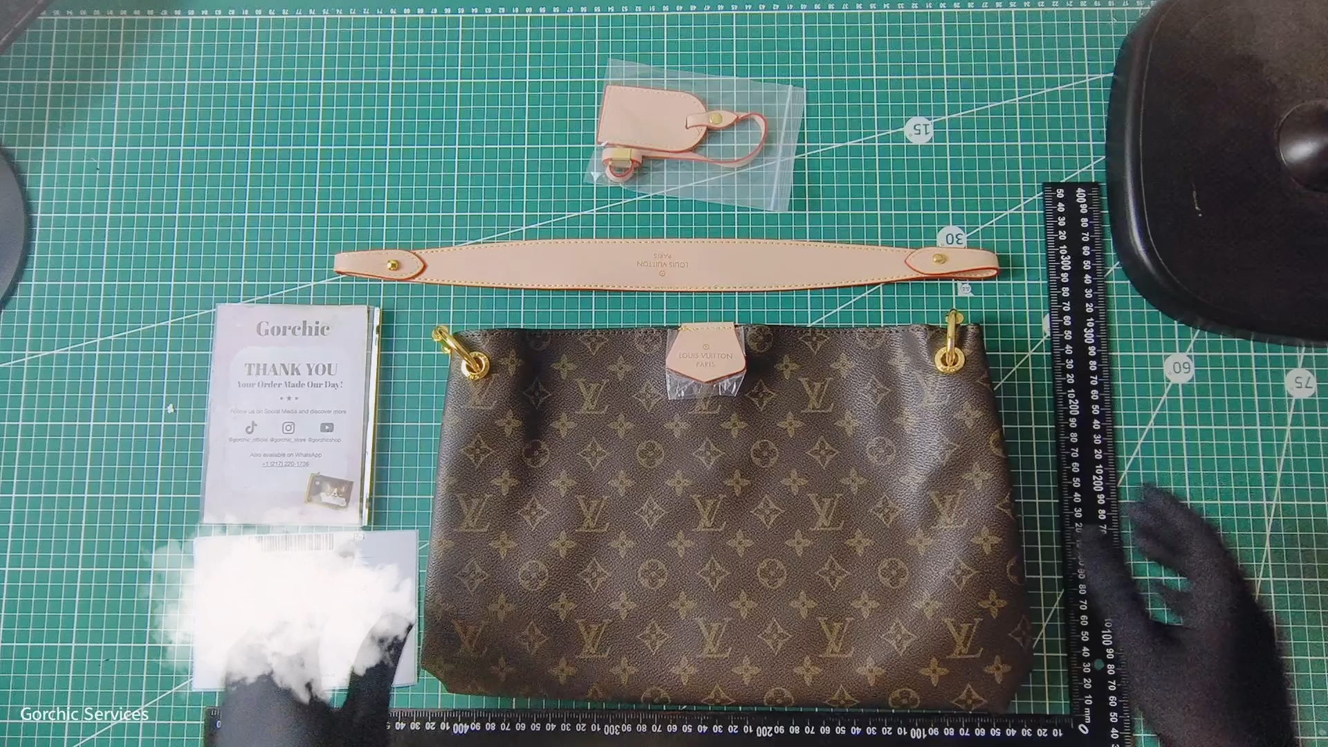 Designer Monogram Graceful PM Monogram Canvas Shoulder Bag - Gorchic - $116.99