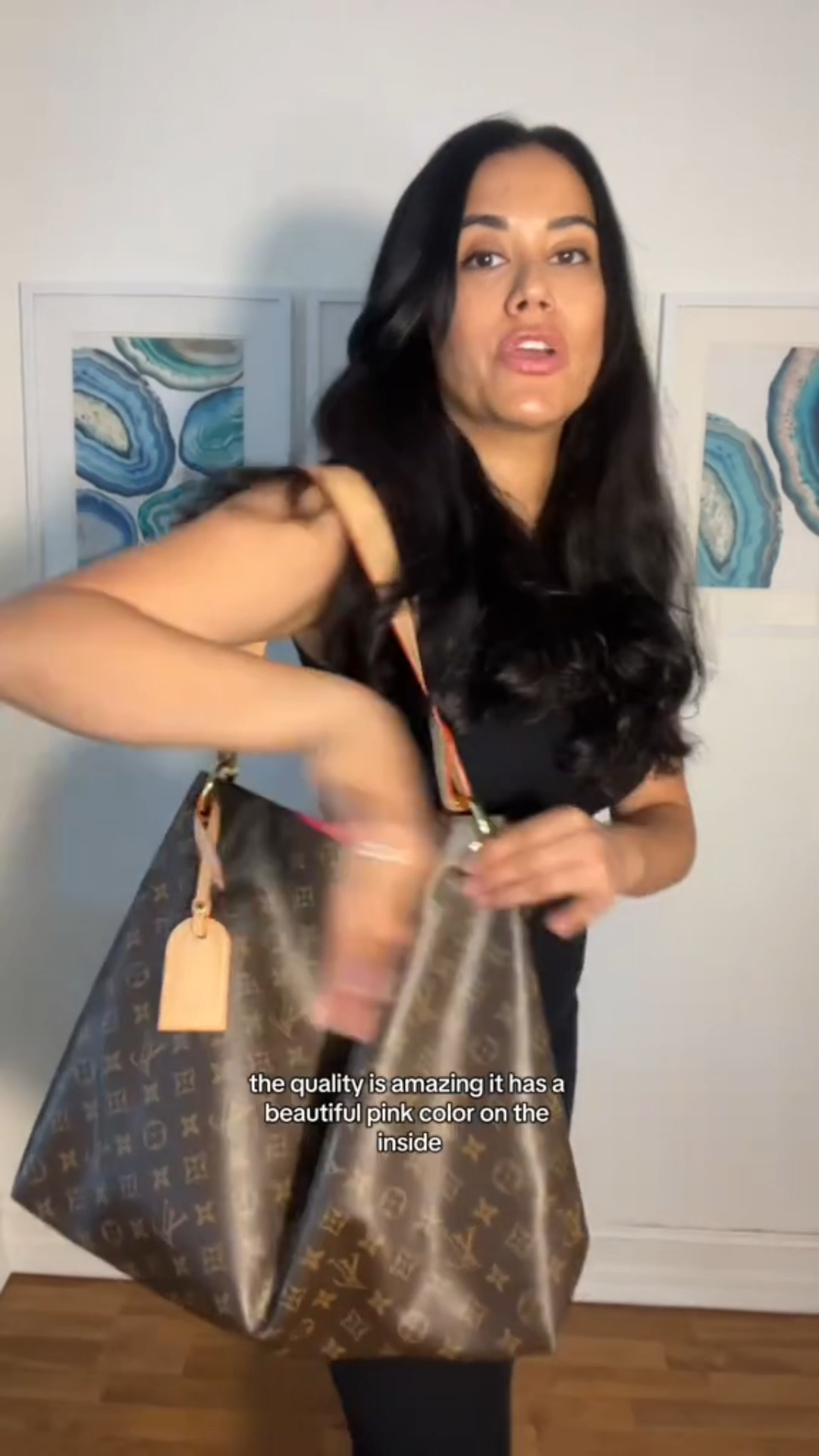 Designer Monogram Graceful MM Monogram Canvas Shoulder Bag - Gorchic - $120.99