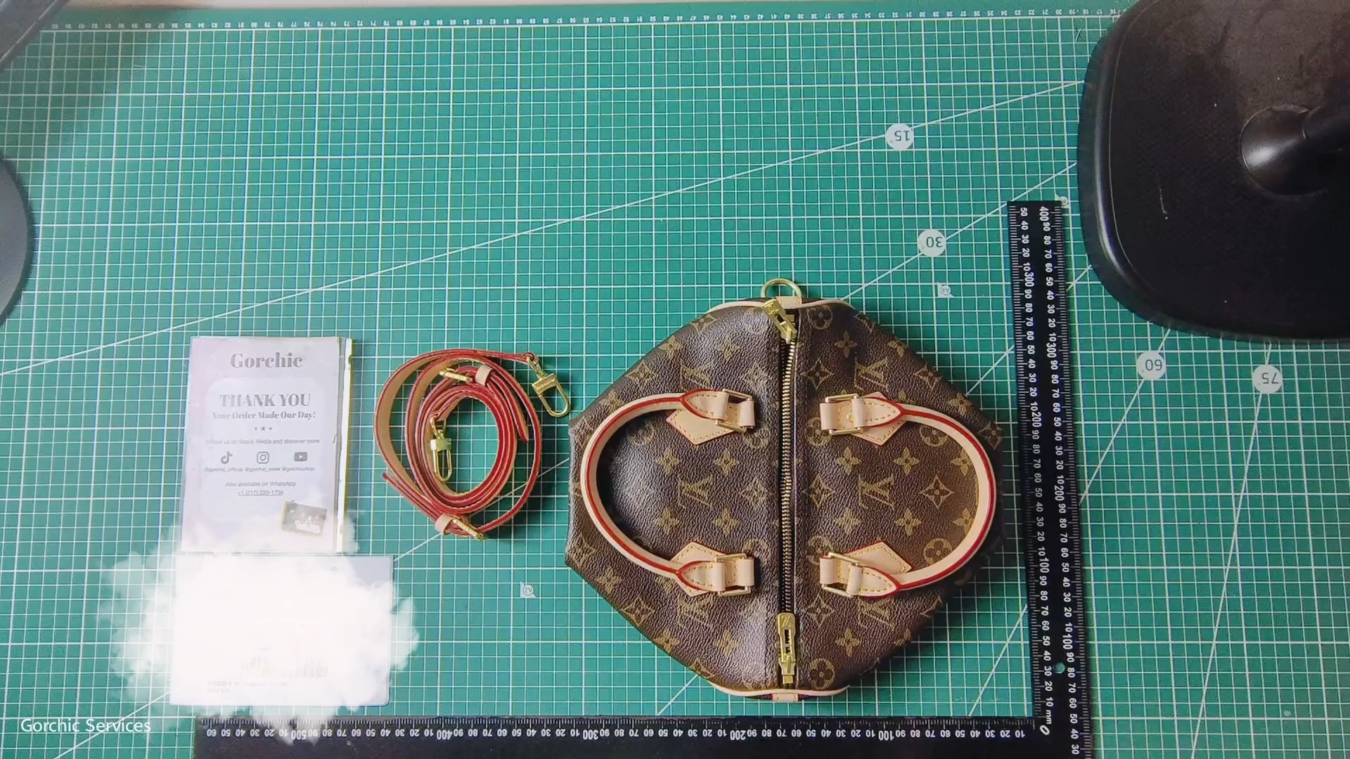 Designer Monogram Speedy Bandoulière 25 - Bag - Gorchic - $119.99