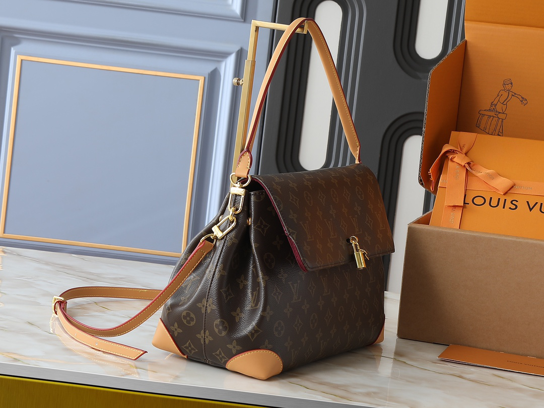 Designer Hide Away MM Monogram Coated canvas - Bag - Gorchic - $132.99