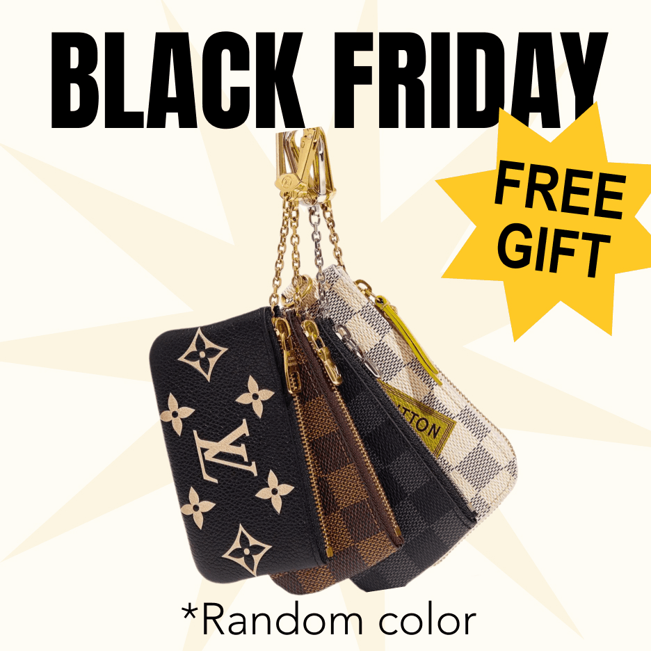 Designer Monogram Key Pouch Multiple Style -Bag - Gorchic - $39.99