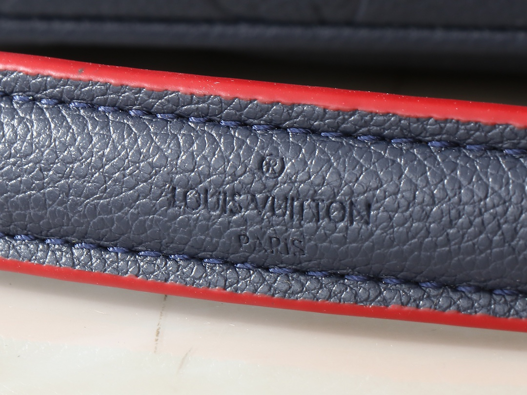 Designer Monogram  NeoNoe MM Bucket Blue Bag - Gorchic - $118.99