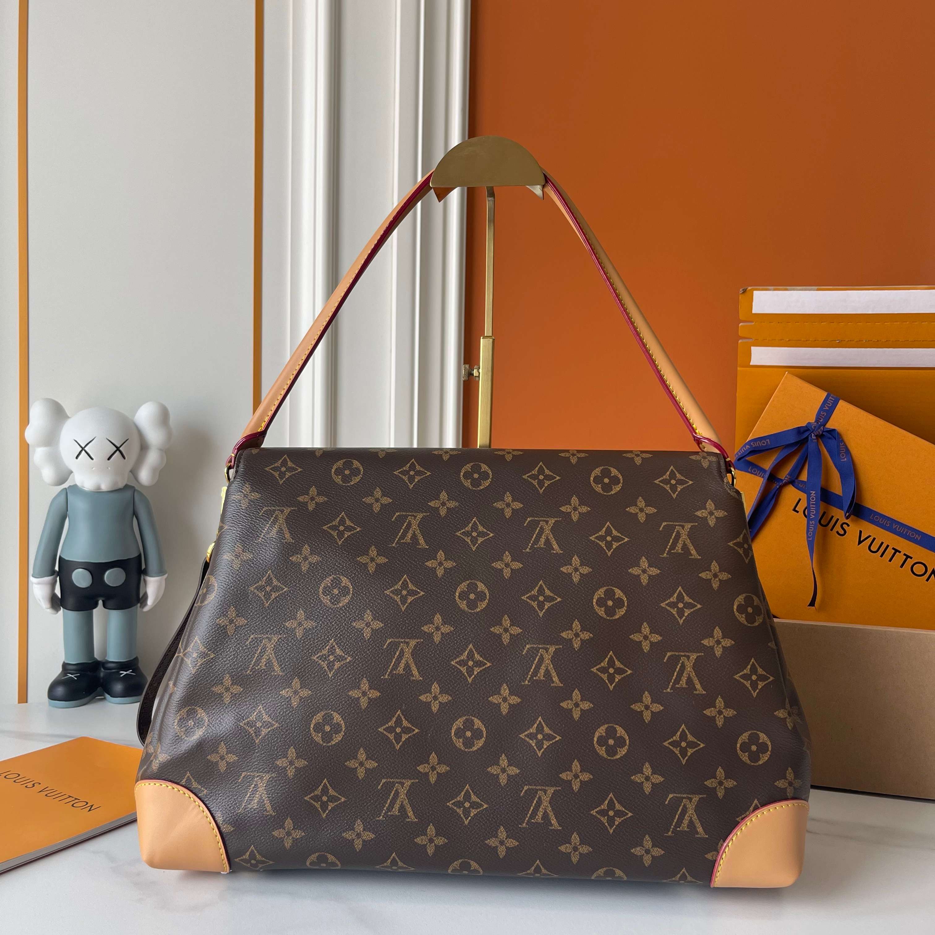 Designer Hide Away MM Monogram Coated canvas - Bag - Gorchic - $132.99