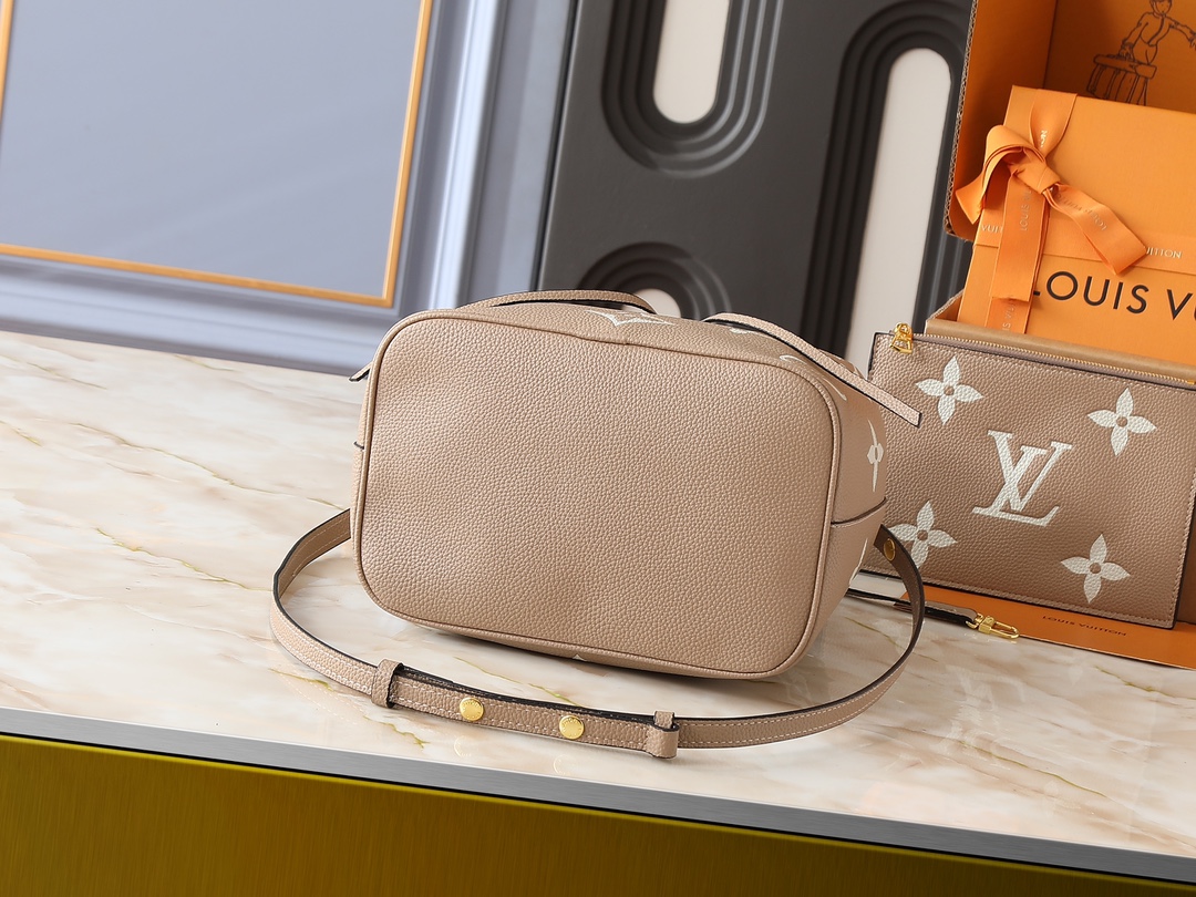 Designer Monogram  NeoNoe MM Bucket Bag - Gorchic - $132.99