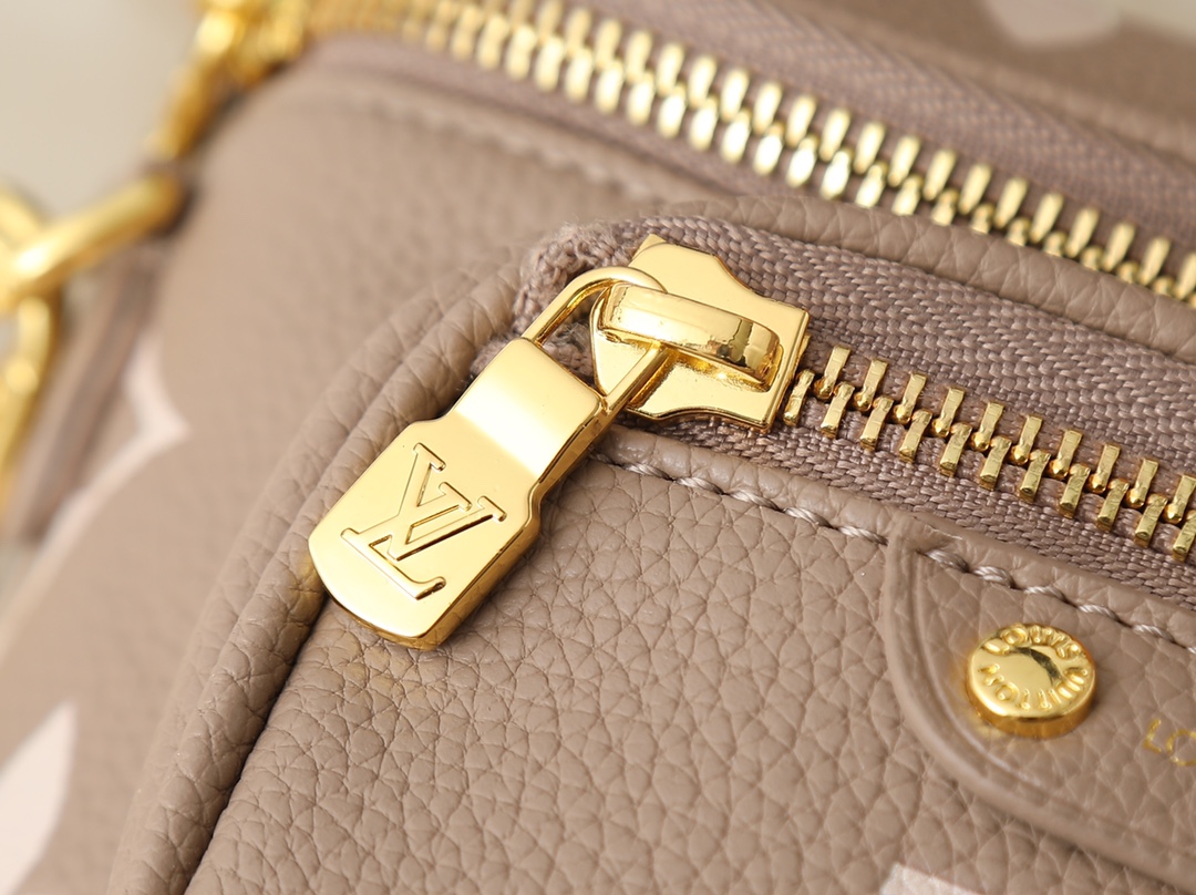 Designer Bicolor Monogram Empreinte Leather Mini Bumbag - Bag - Gorchic - $110.99