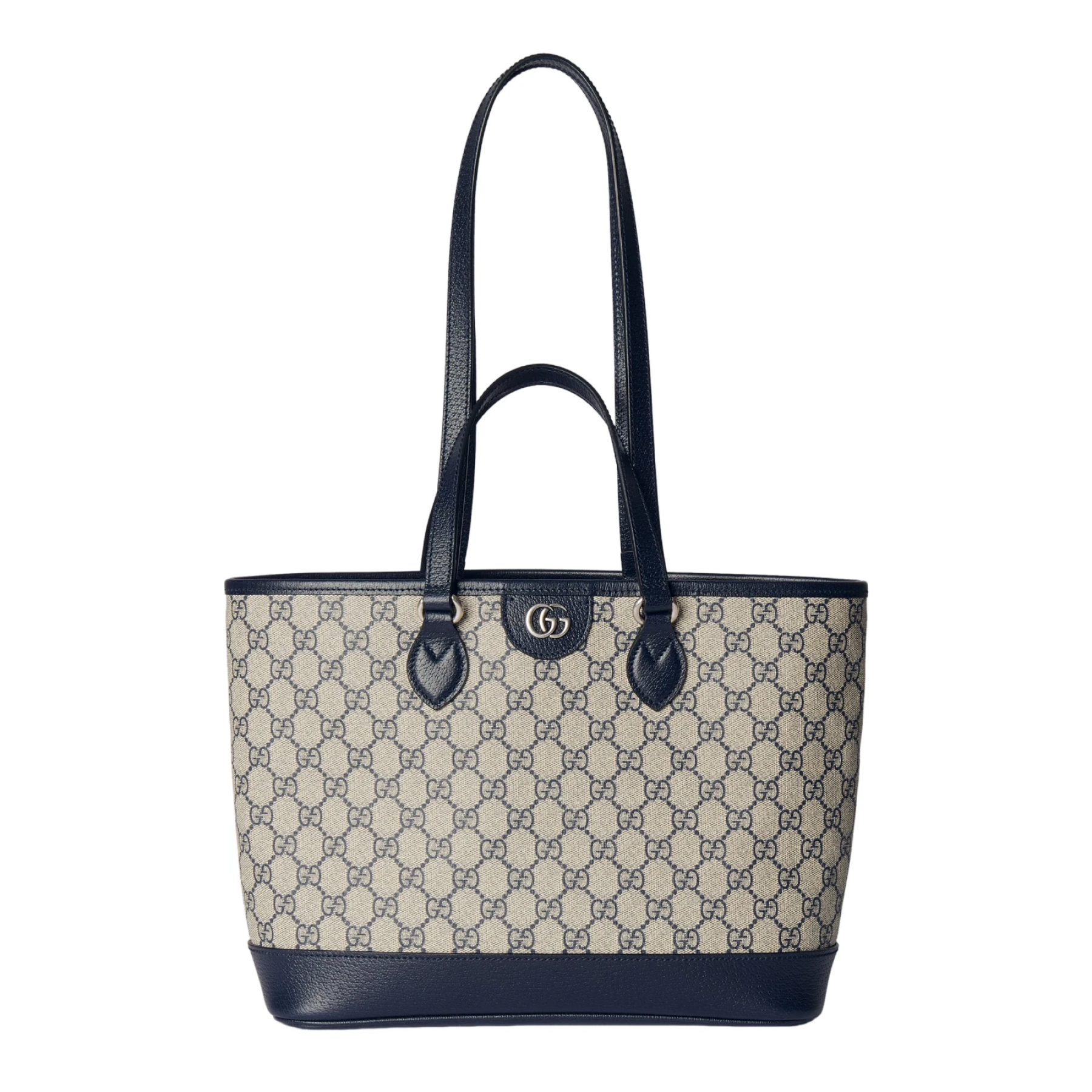 Double-G Ophidia Large Tote Bag -  Blue Bag - Gorchic - $138.99
