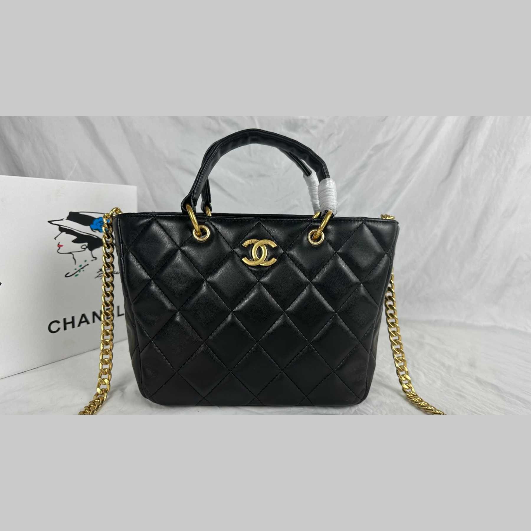 CC Inspired 23b Bucket Bag Black Color - Bag - Gorchic - $149.99