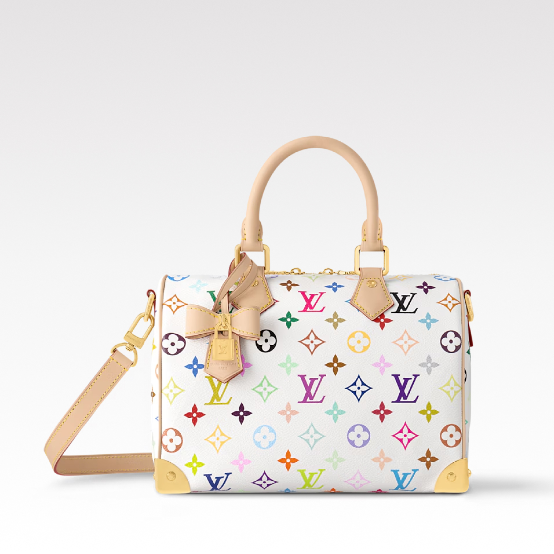 Designer Monogram x Murakami x TM Speedy Bandoulière 25 -Bag - Gorchic - $129.99