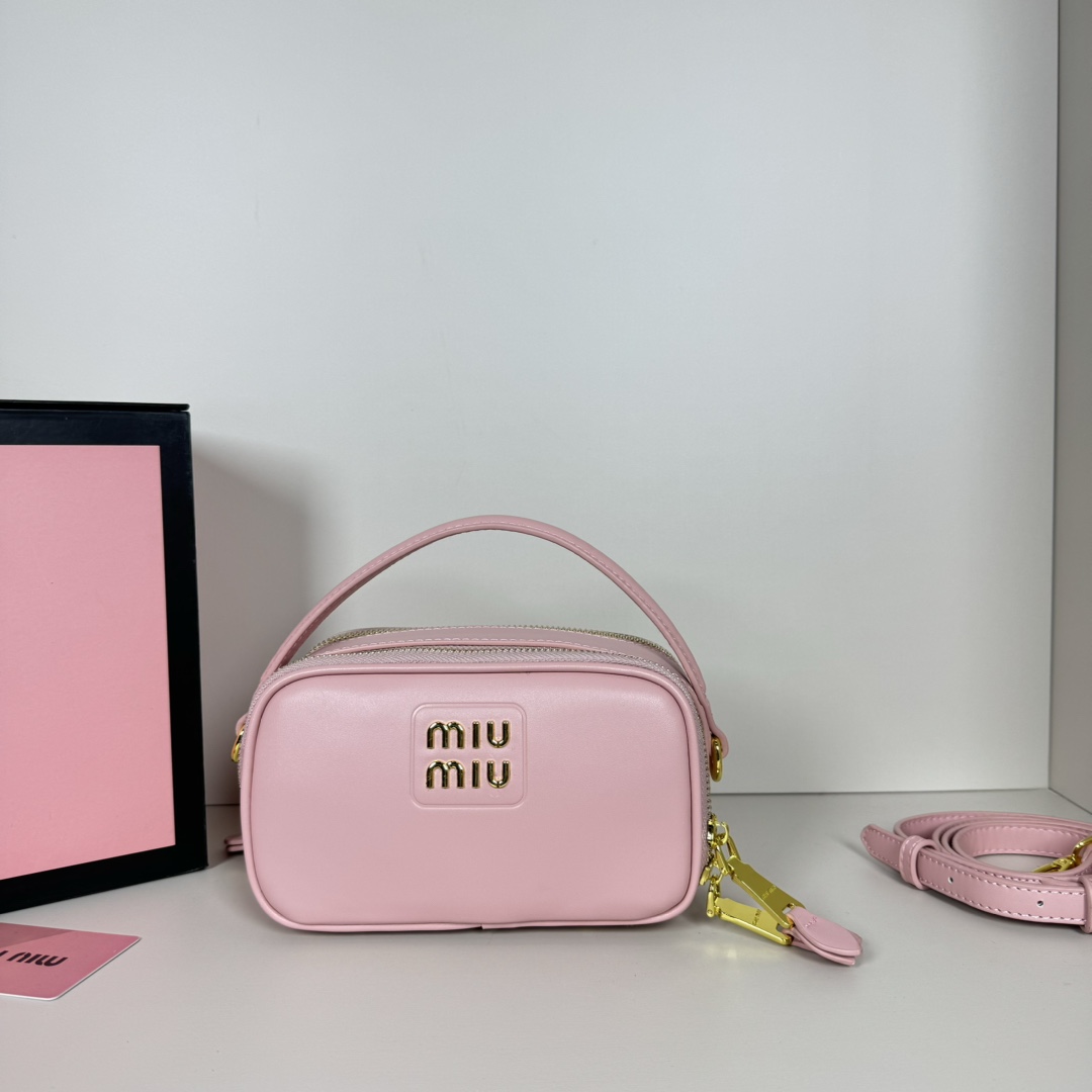 MU Leather Shoulder Bag - Gorchic - $109.99