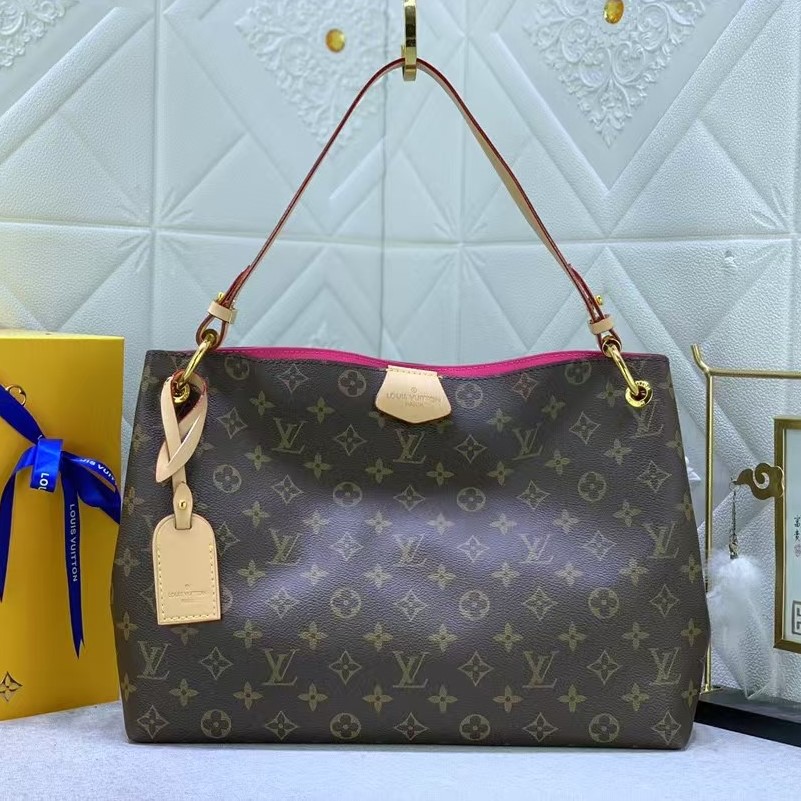 Designer Monogram Graceful Beige Monogram - Gorchic - $135.99