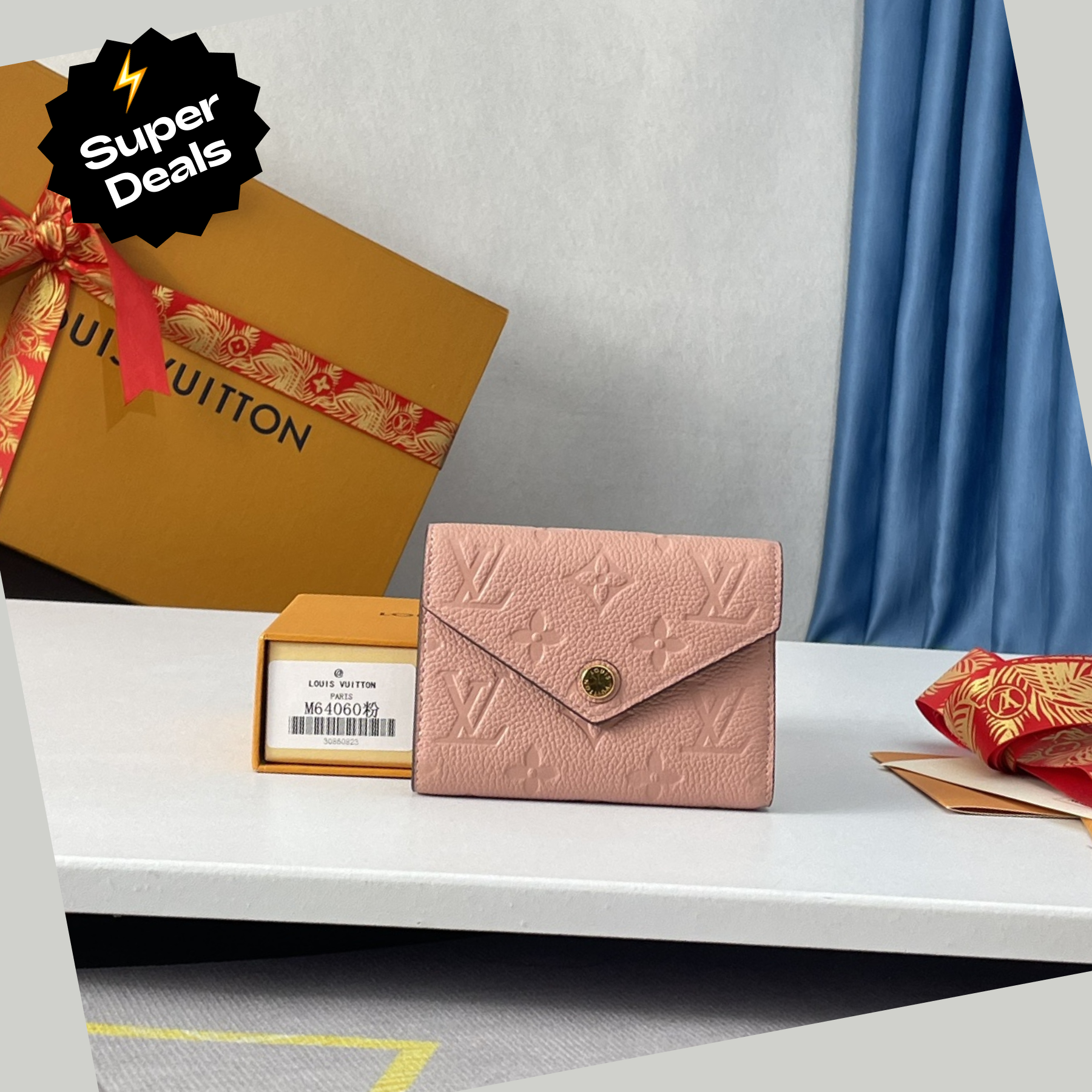 Designer Monogram Victorine Wallet - Gorchic - $44.99