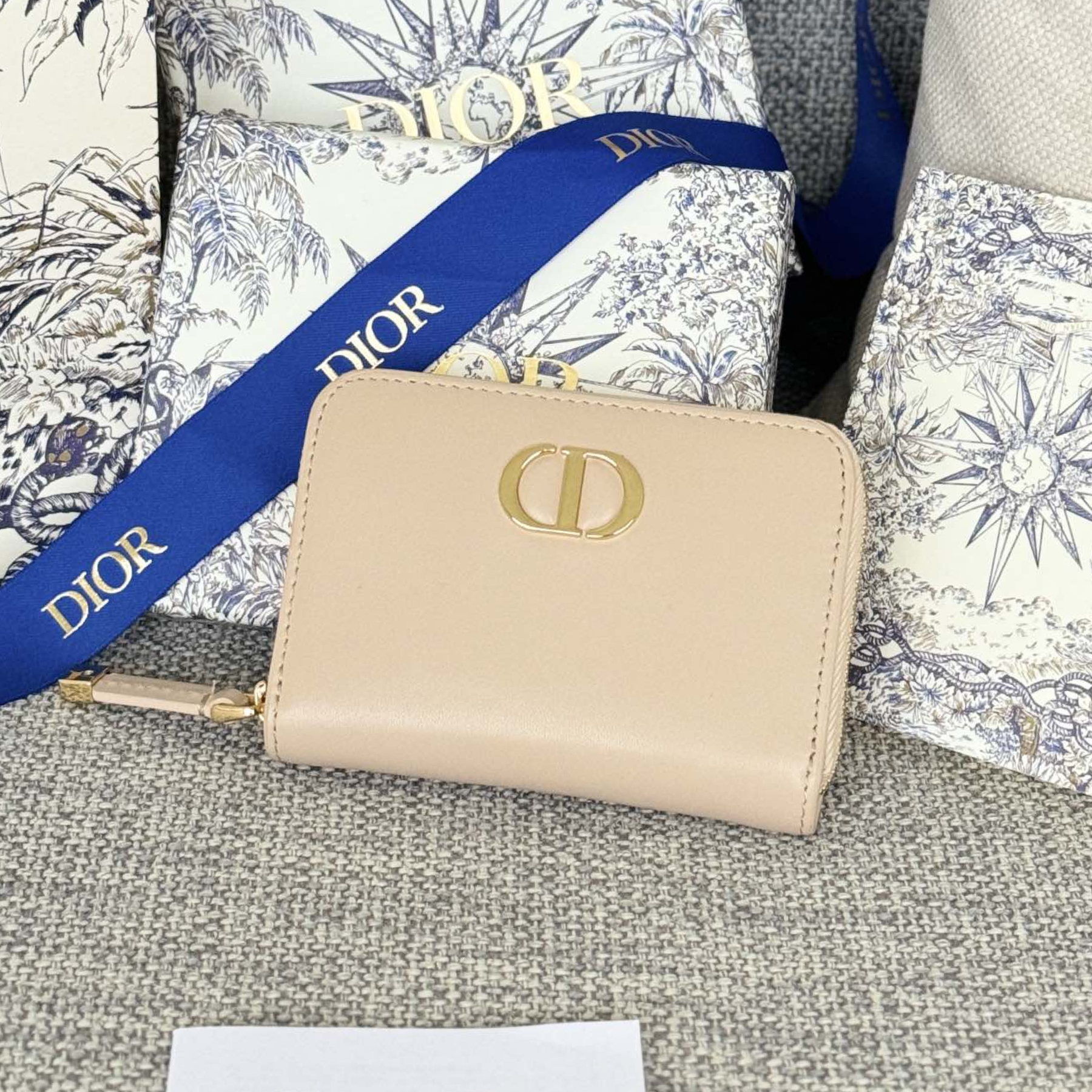 D Inspired Montaigne Voyageur Wallet-apricot Wallet - Gorchic - $52.99