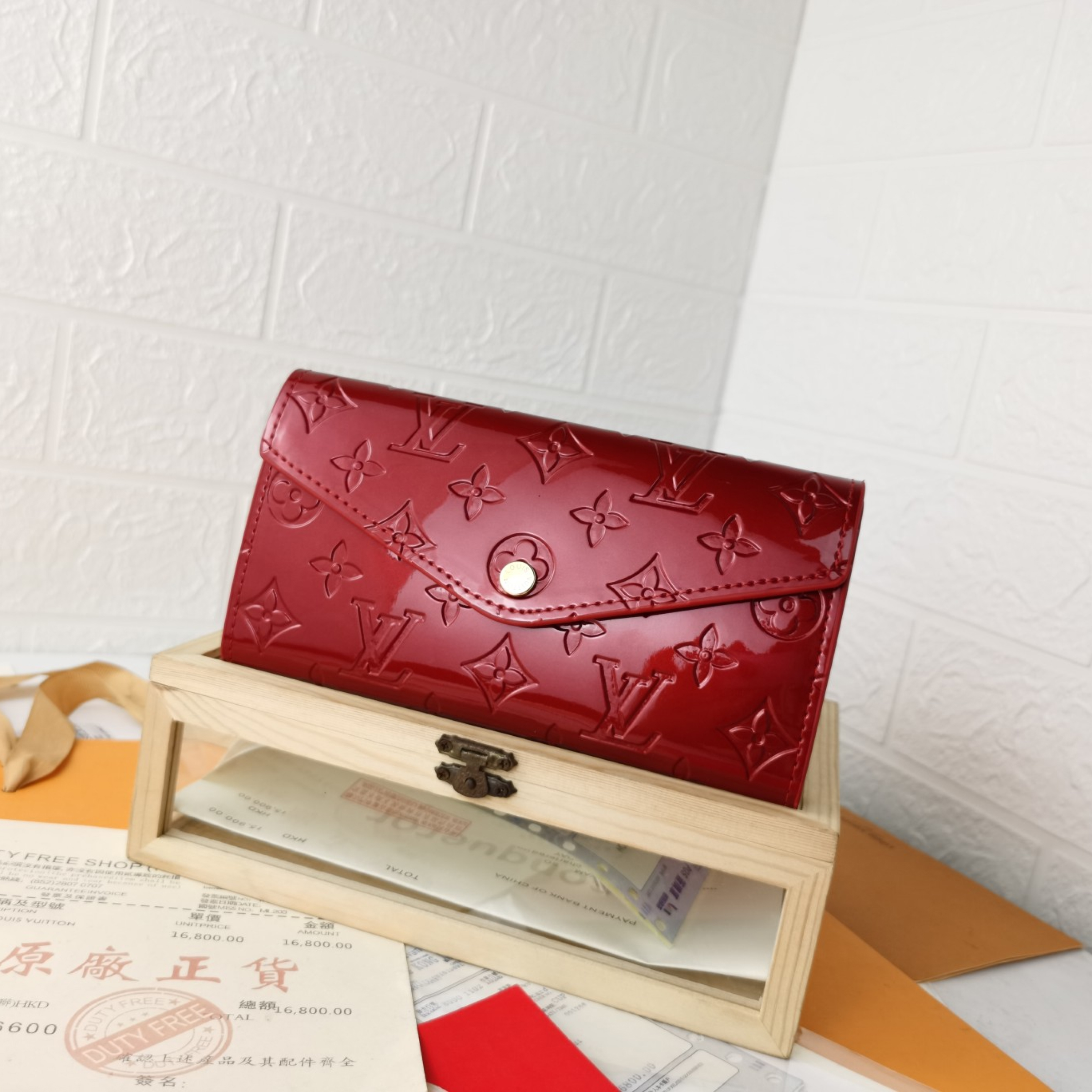 Designer Monogram Wallet - Bag - Gorchic - $79.99