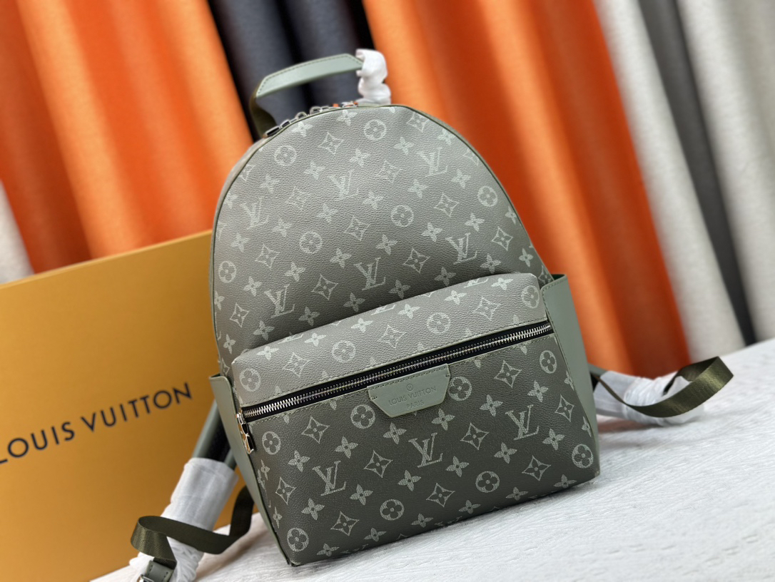 Designer Monogram Discovery Backpack Green - Bag - Gorchic - $158.99