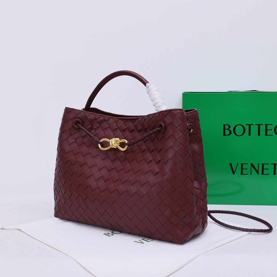 BV Andiamo Embellished Intrecciato Leather Tote - Bag - Gorchic - $170.99