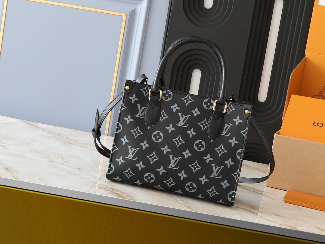 Designer Monogram Monogram Lnk Collection Onthego Small Handbag - Gorchic - $129.99