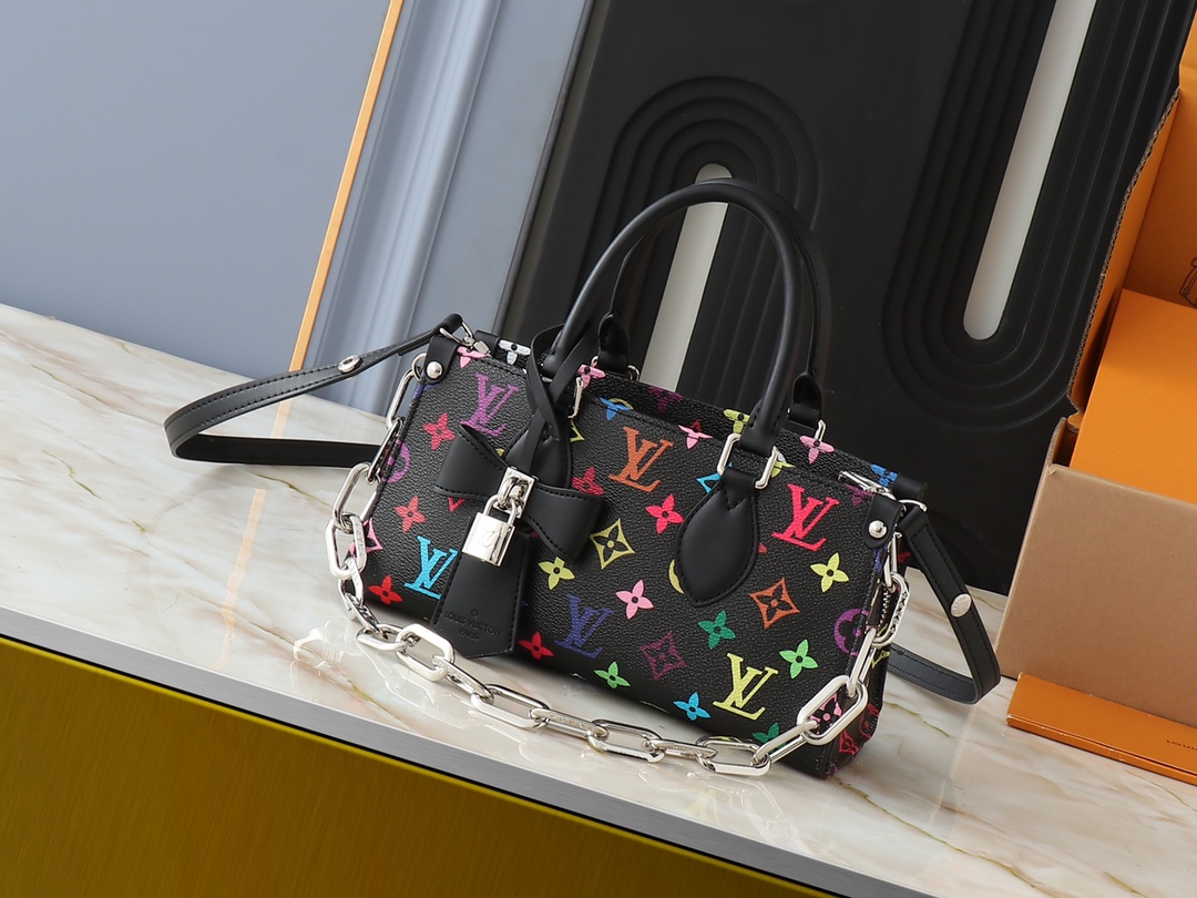 Designer Monogram x Murakami x TM OnTheGo East West Chain -Bag - Gorchic - $135.99