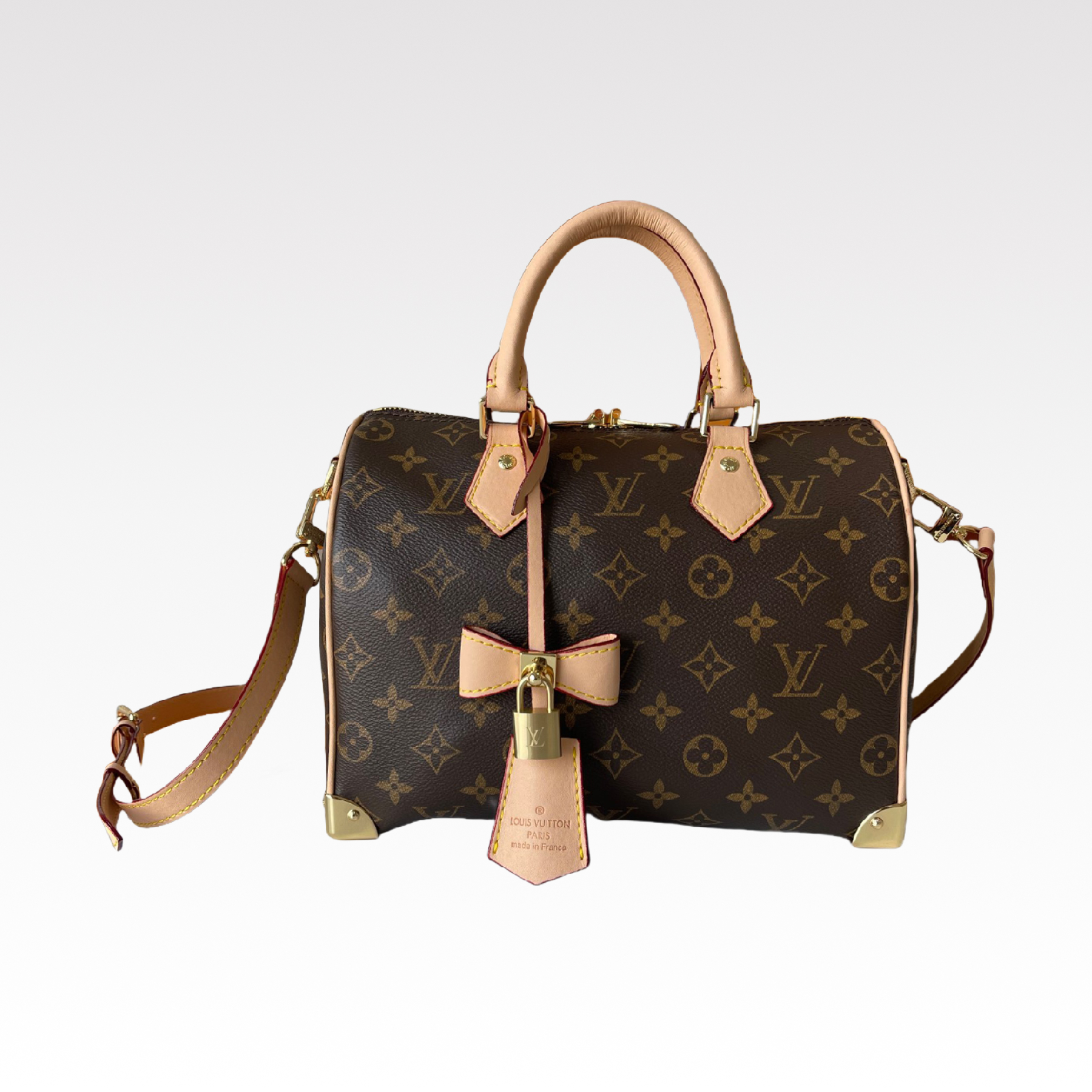 Designer Monogram x Murakami x TM Speedy Bandoulière 25 -Bag - Gorchic - $129.99
