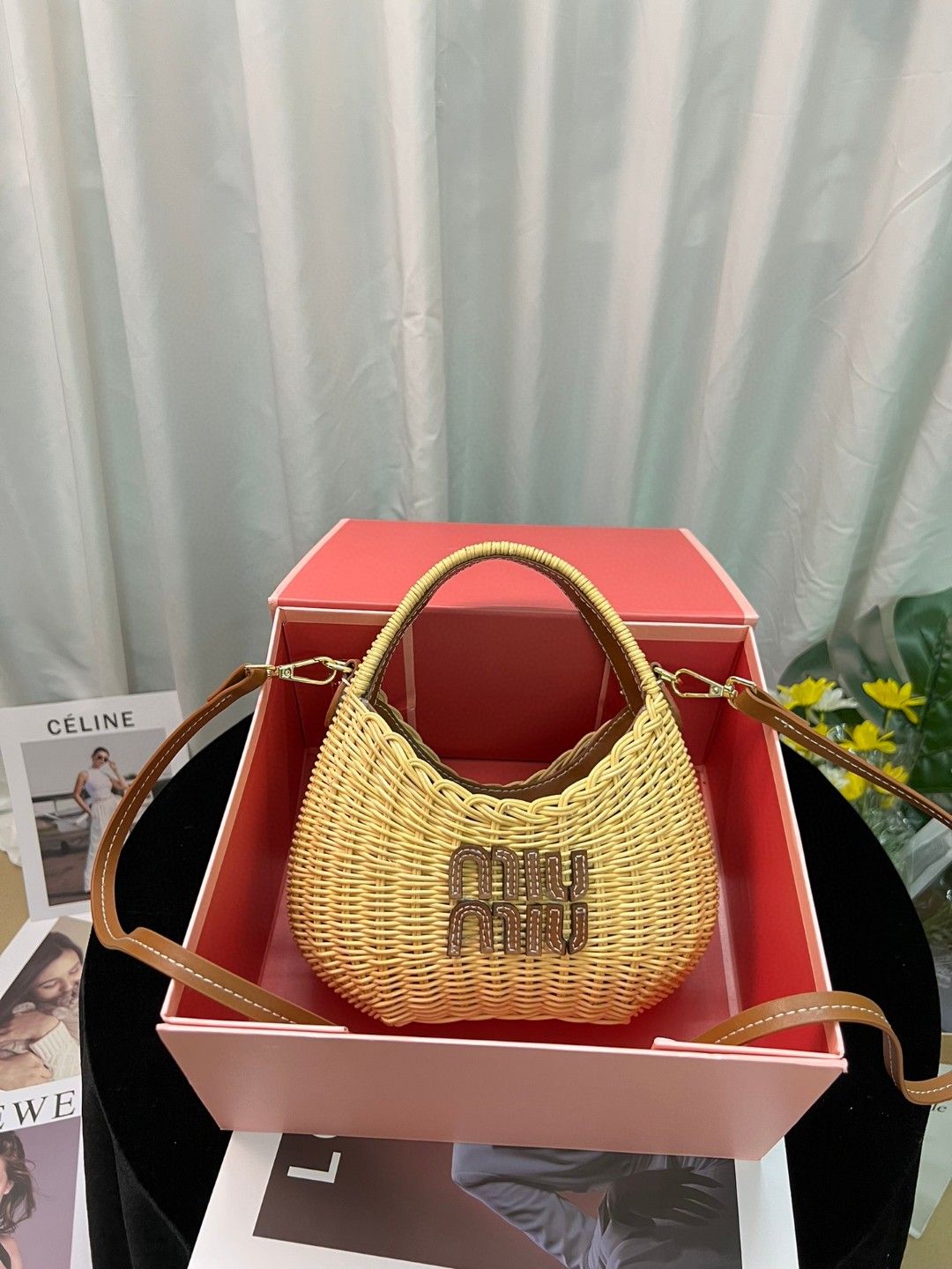 MU Wander matelassé nappa leather hobo bag - Khaki - Gorchic - $121.99