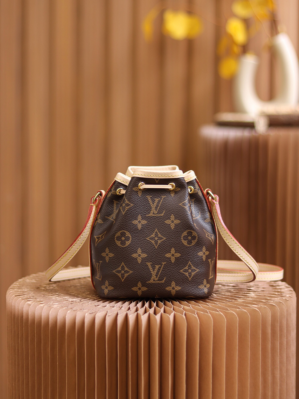 Designer Monogram Nano Noe Monogram shoulder bag - Gorchic - $93.99