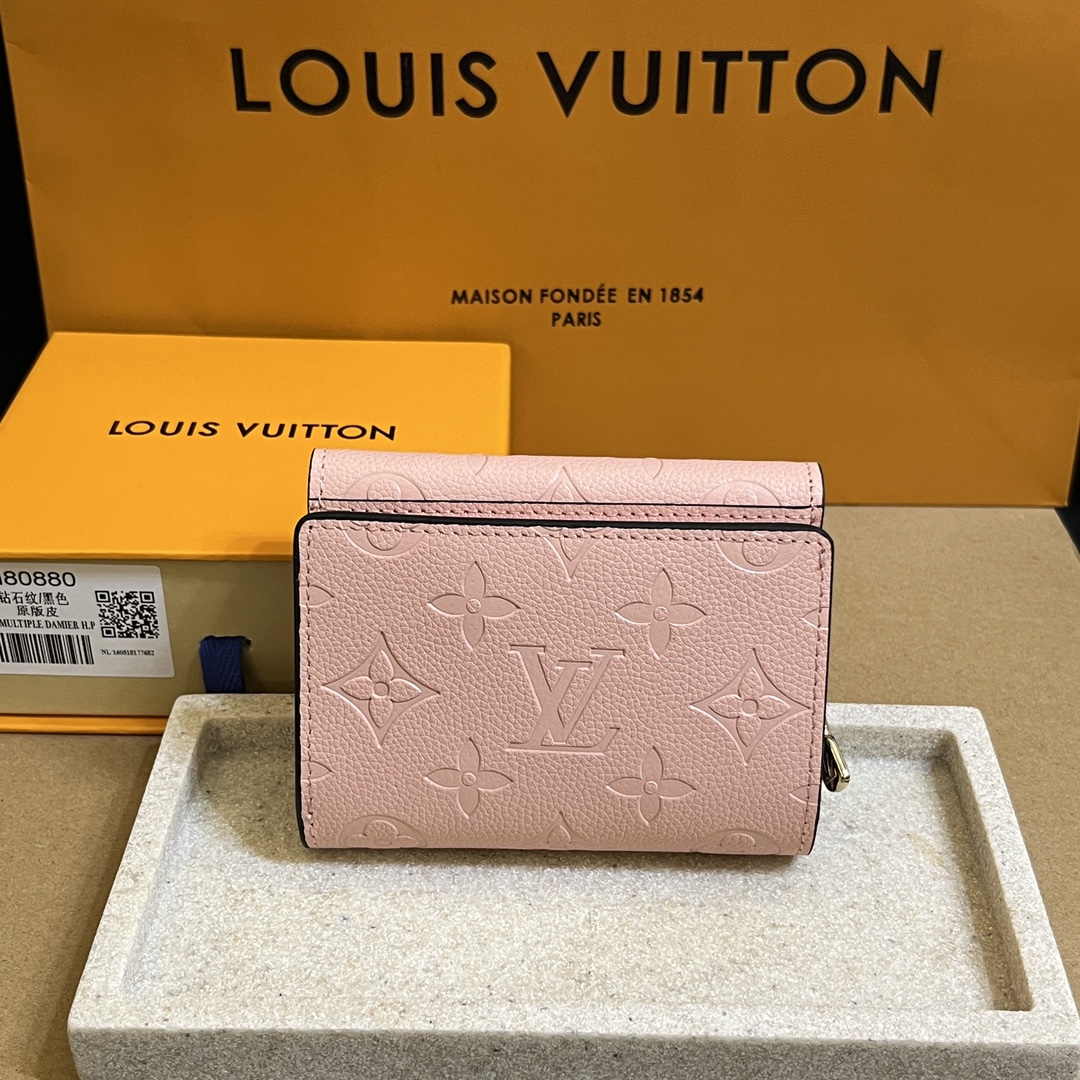Designer Monogram Métis Monogram Empreinte Wallet-Pink Wallet - Gorchic - $55.99