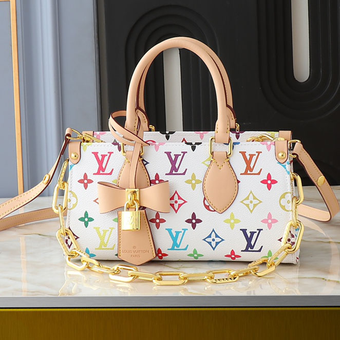 Designer Monogram x Murakami x TM OnTheGo East West Chain -Bag - Gorchic - $135.99