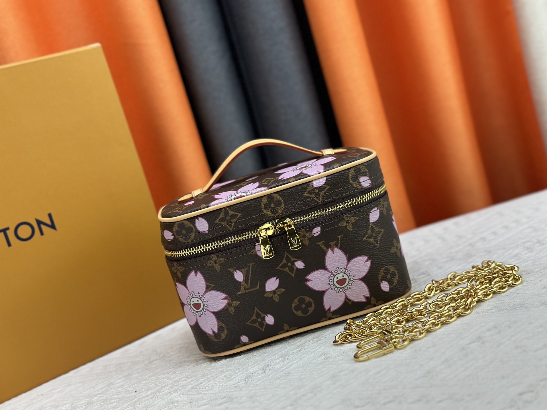 Designer Monogram x Murakami x TM Nice Bag - Gorchic - $122.99
