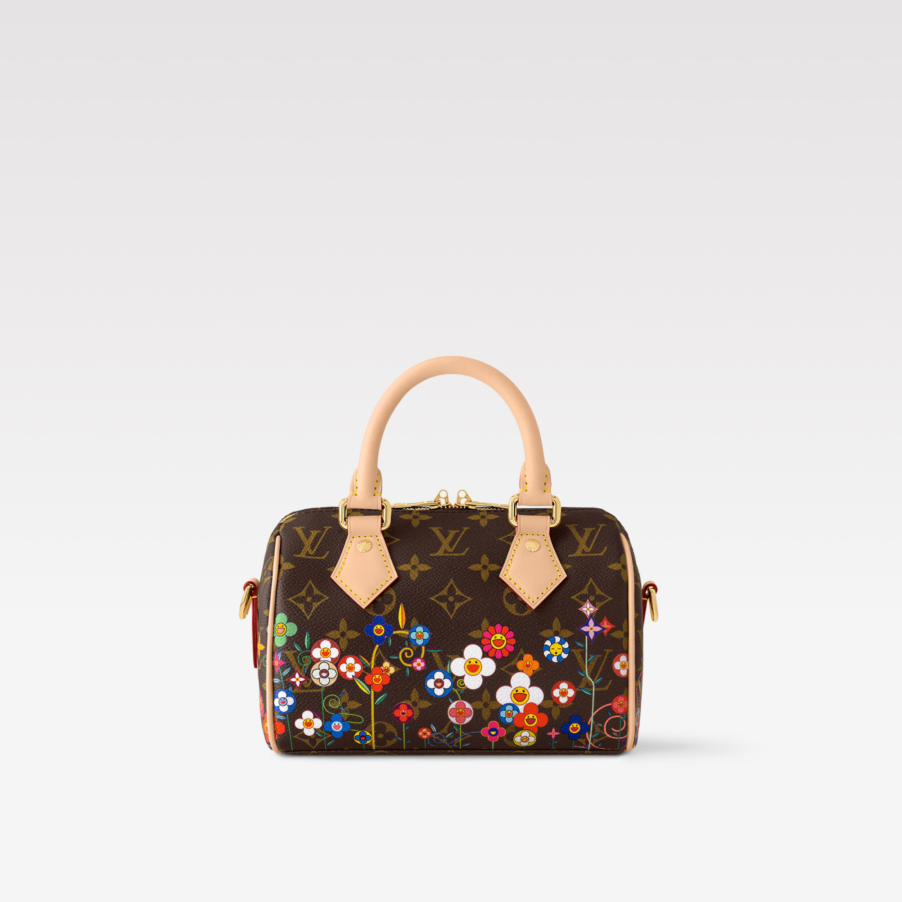 Designer Monogram x Murakami x TM Speedy Bandoulière 20 Monogram - Bags - Gorchic - $122.99
